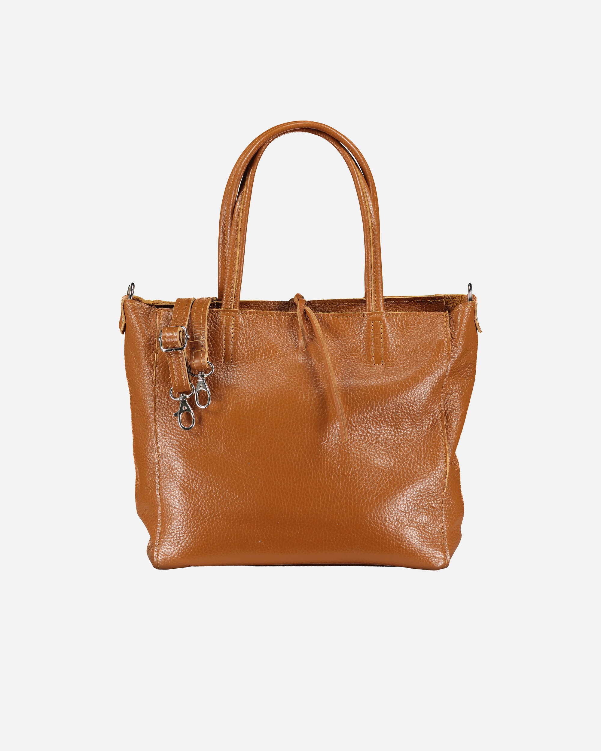 Tasche für Weiblich Hausfelder Manufaktur Handtasche Dollaro Hellbraun