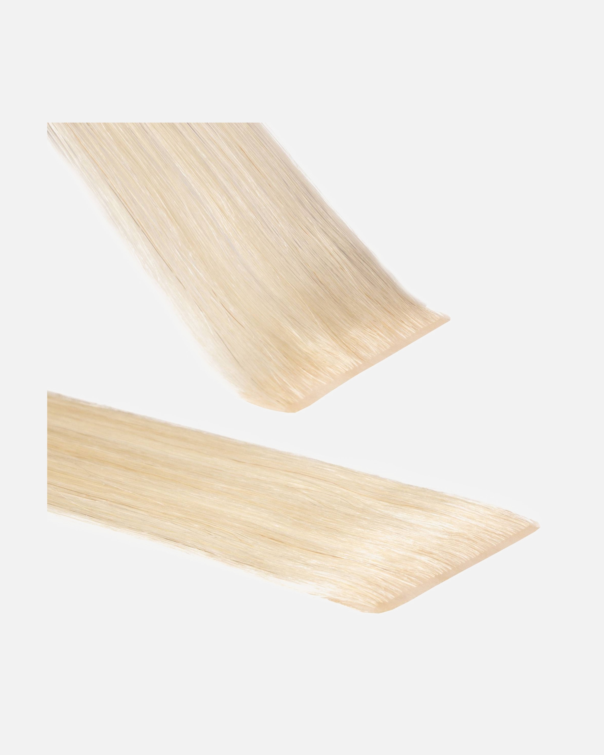 Extensions für Weiblich hair2heart Invisible Tape Extensions Premium Echthaar #10/0 Hell-Lichtblond 50cm