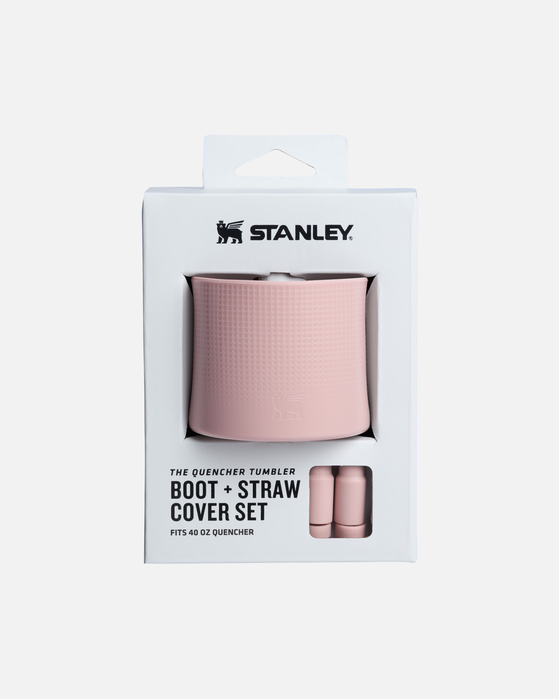 Trinkflasche für Unisex Stanley 1913 THE QUENCHER TUMBLER BOOT 1,18L + STRAW COVER Pink Dusk