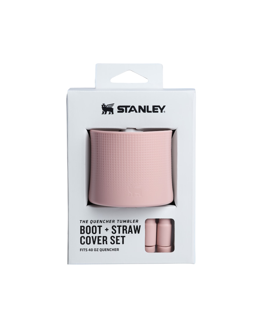 Stanley 1913 THE QUENCHER TUMBLER BOOT 1,18L + STRAW COVER Pink Dusk Nude