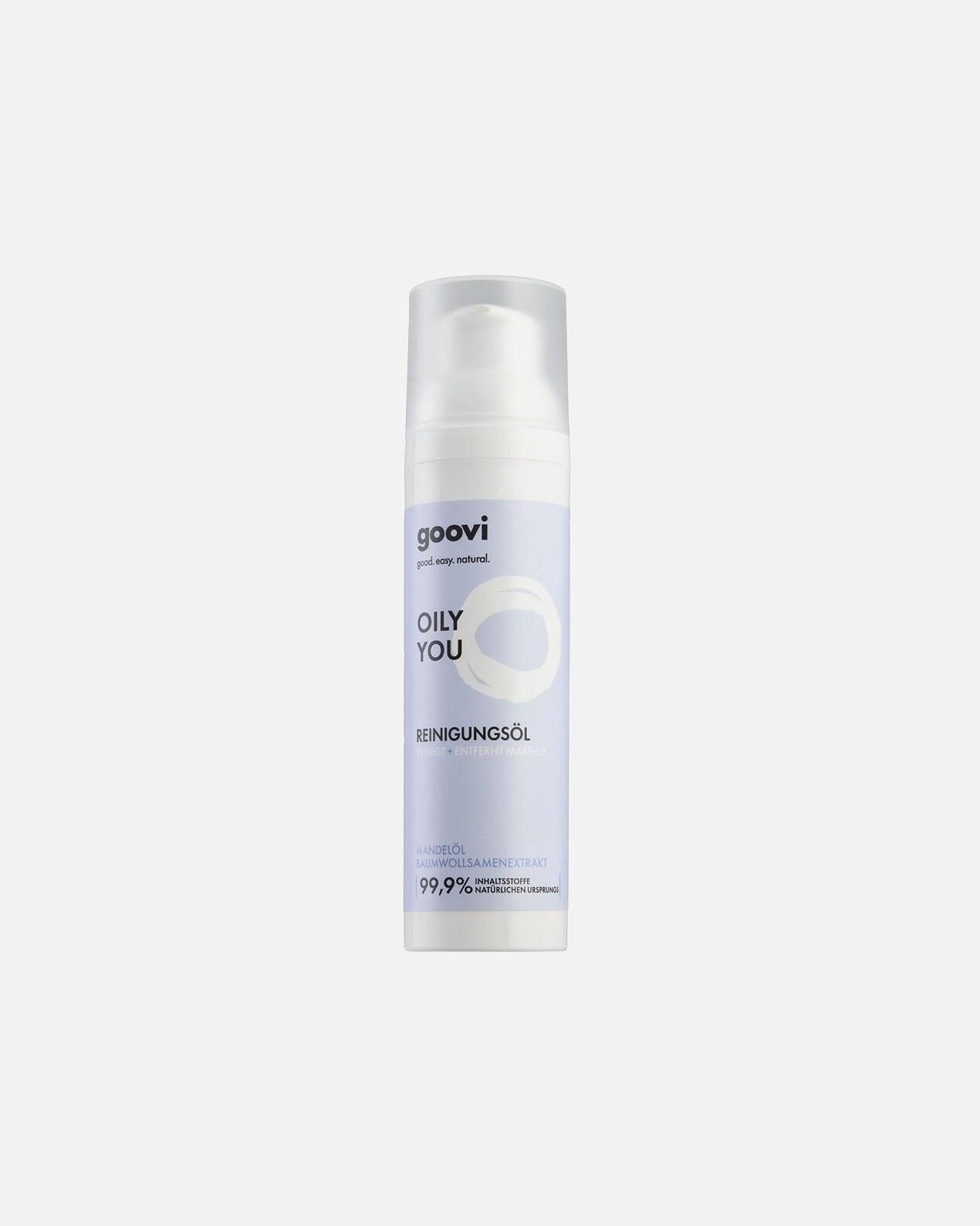 Gesichtsreinigungsöl für Weiblich goovi Oily you Reinigungs Öl 75 ml