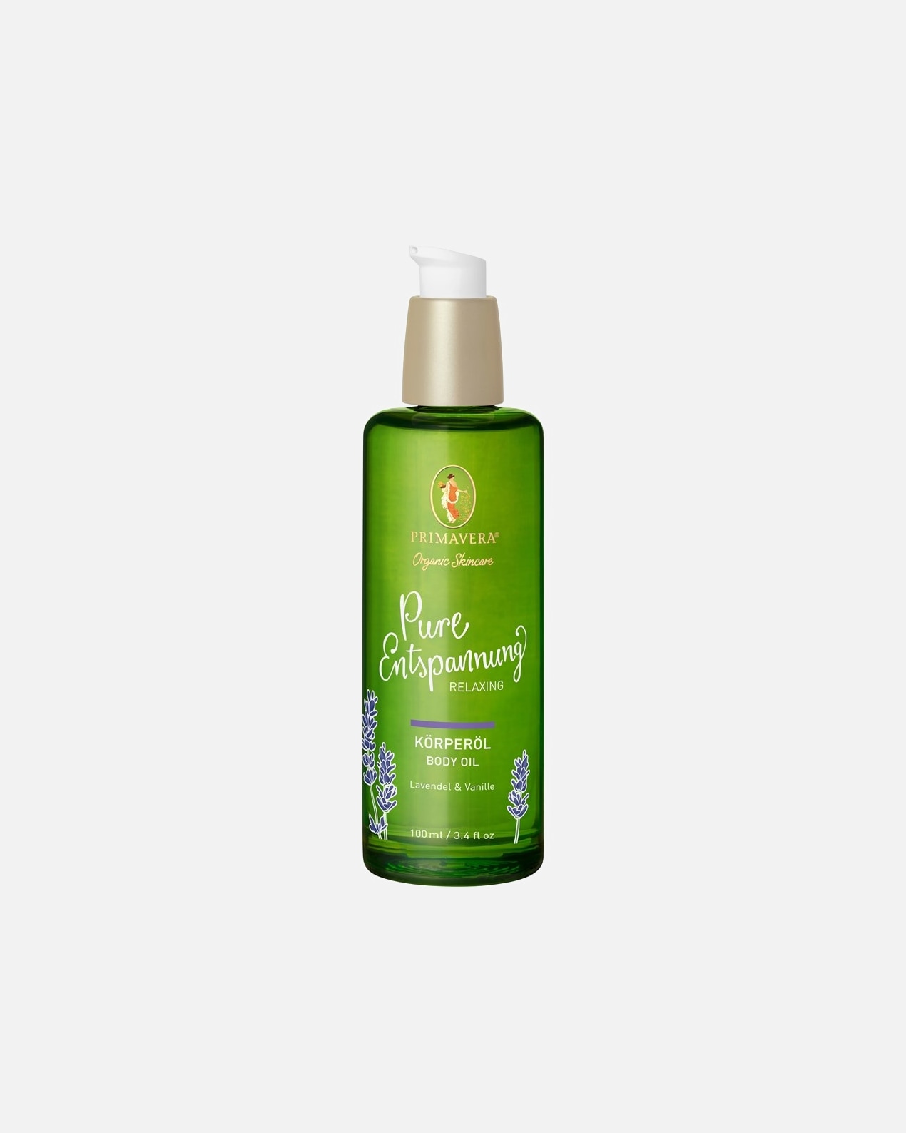 Körperöl für Unisex Primavera Pure Entspannung Körperöl 100 ml