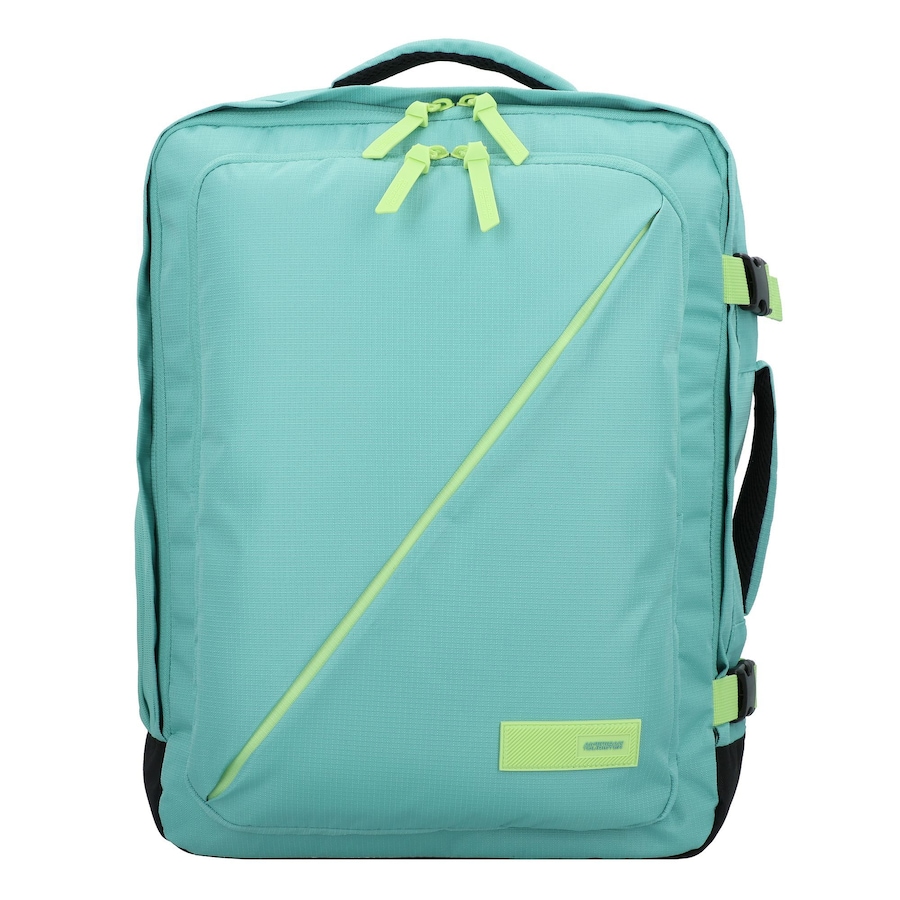 American Tourister Take2Cabin Reiserucksack 45 cm Laptopfach dusty turquoise-lime Petrol Herren