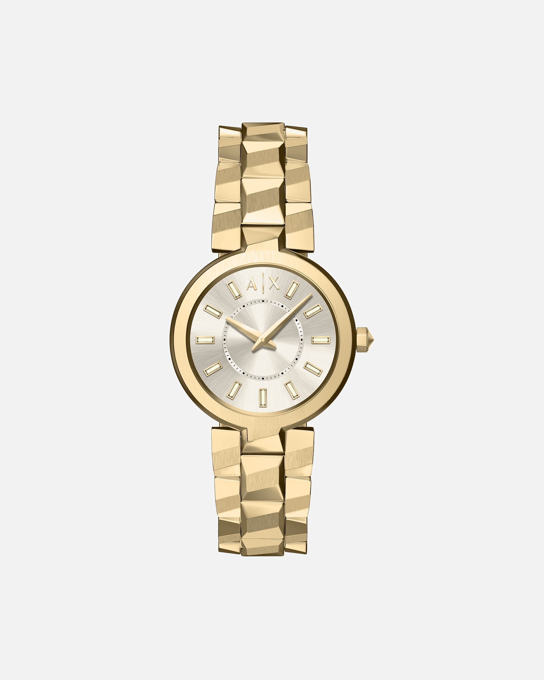Uhr für Weiblich Armani Exchange Damenuhr Edelstahl One Size