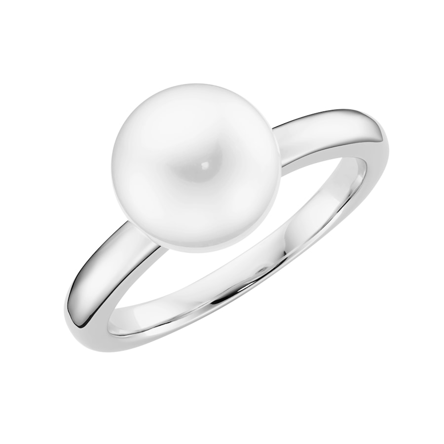 Giorgio Martello Milano Ring mit Muschelkern-Perle, Silber 925 58