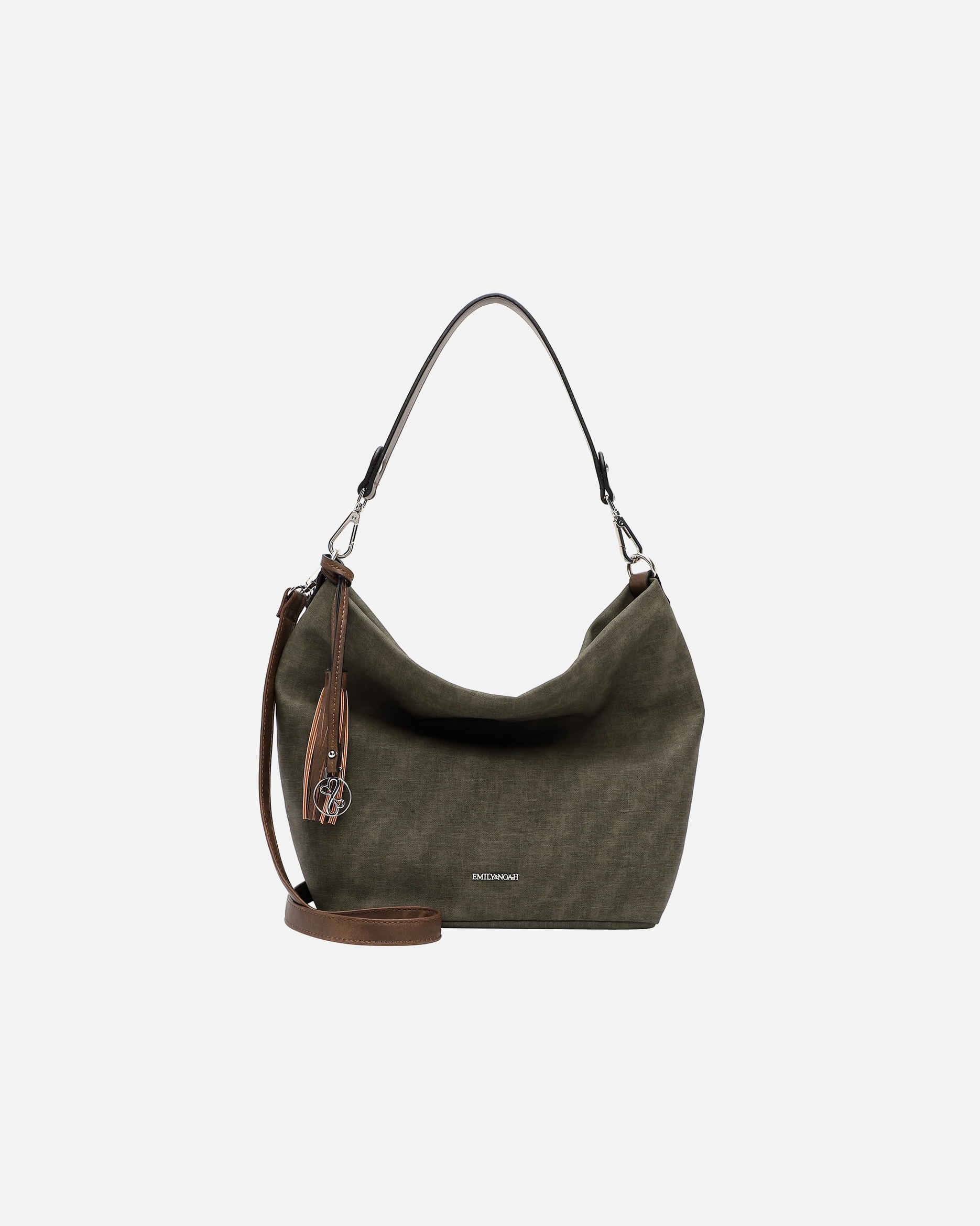 Clutch für Weiblich EMILY & NOAH Beutel E&N Elke forest/taupe 963