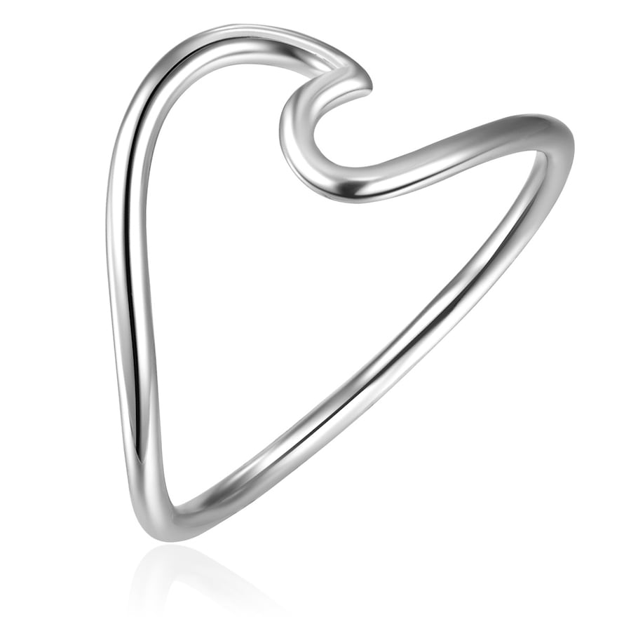 Glanzstücke München Ring Welle Sterling Silber in 48 Damen