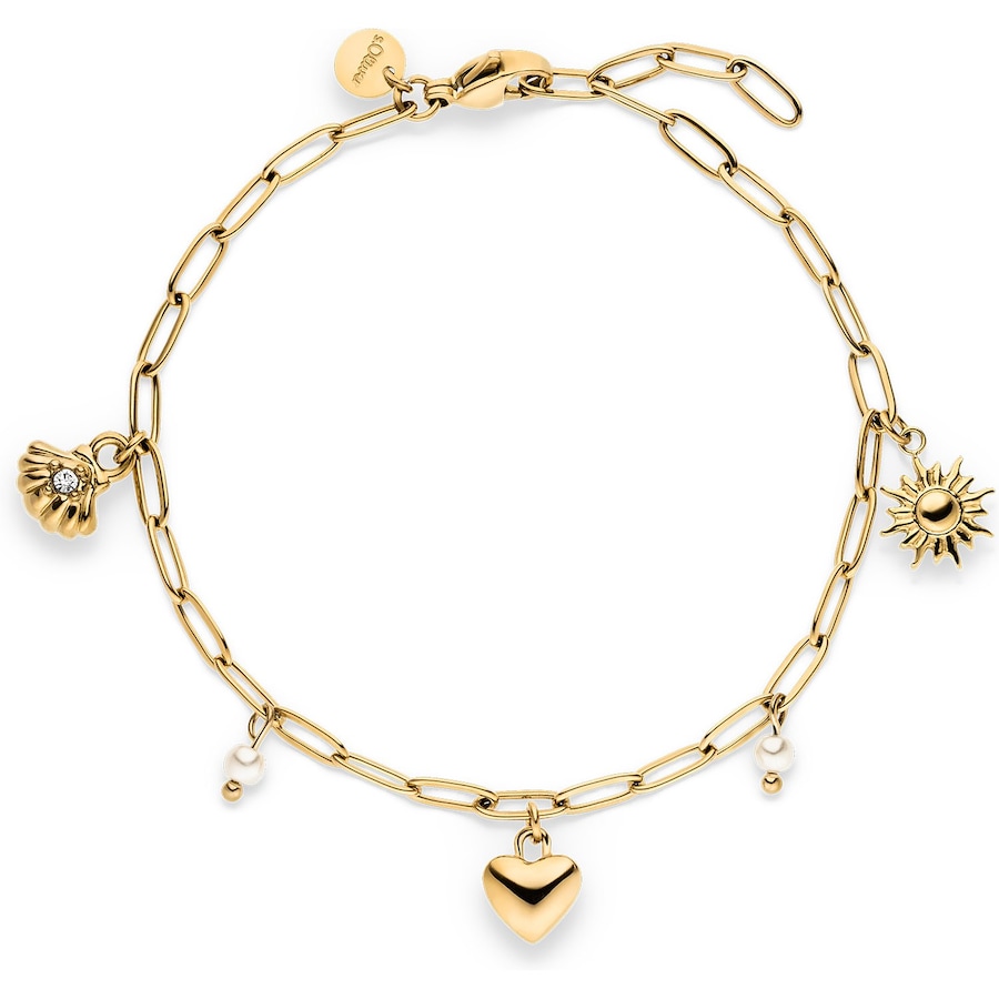 s.Oliver Armband Edelstahl gold Damen