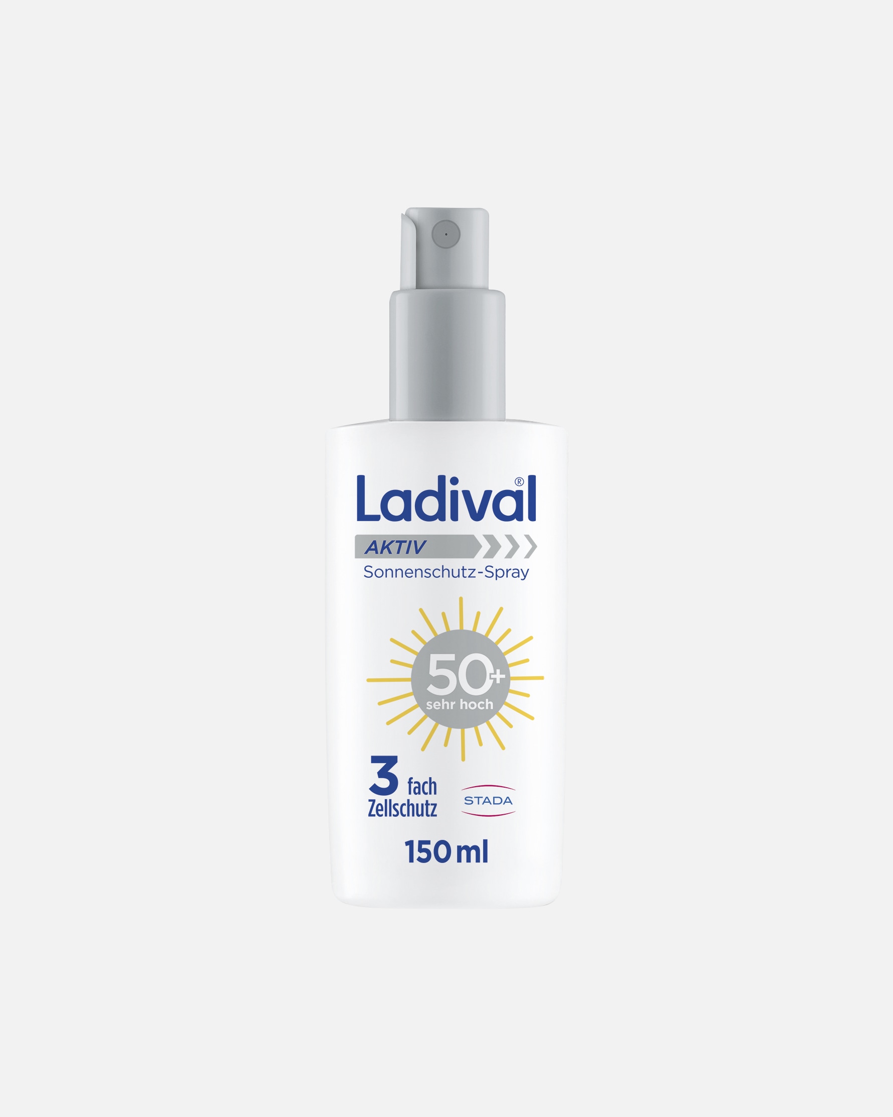 Sonnencreme für Unisex Ladival Aktiv Sonnenschutz-Spray LSF 50+ 150 ml