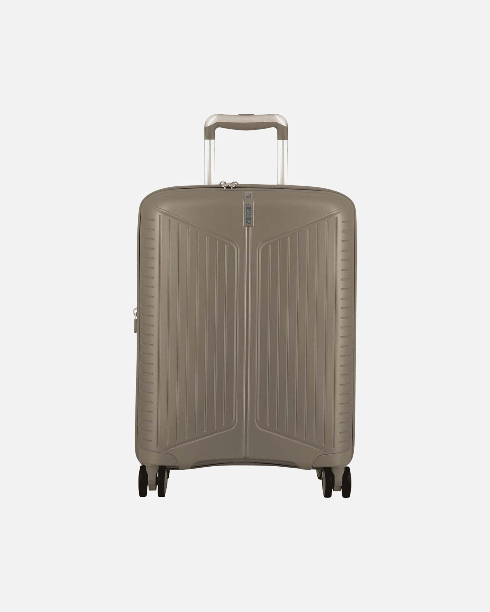 Handgepäckkoffer für Männlich Jump Evae Ultra-Light 4 Rollen Kabinentrolley 55 cm champaign
