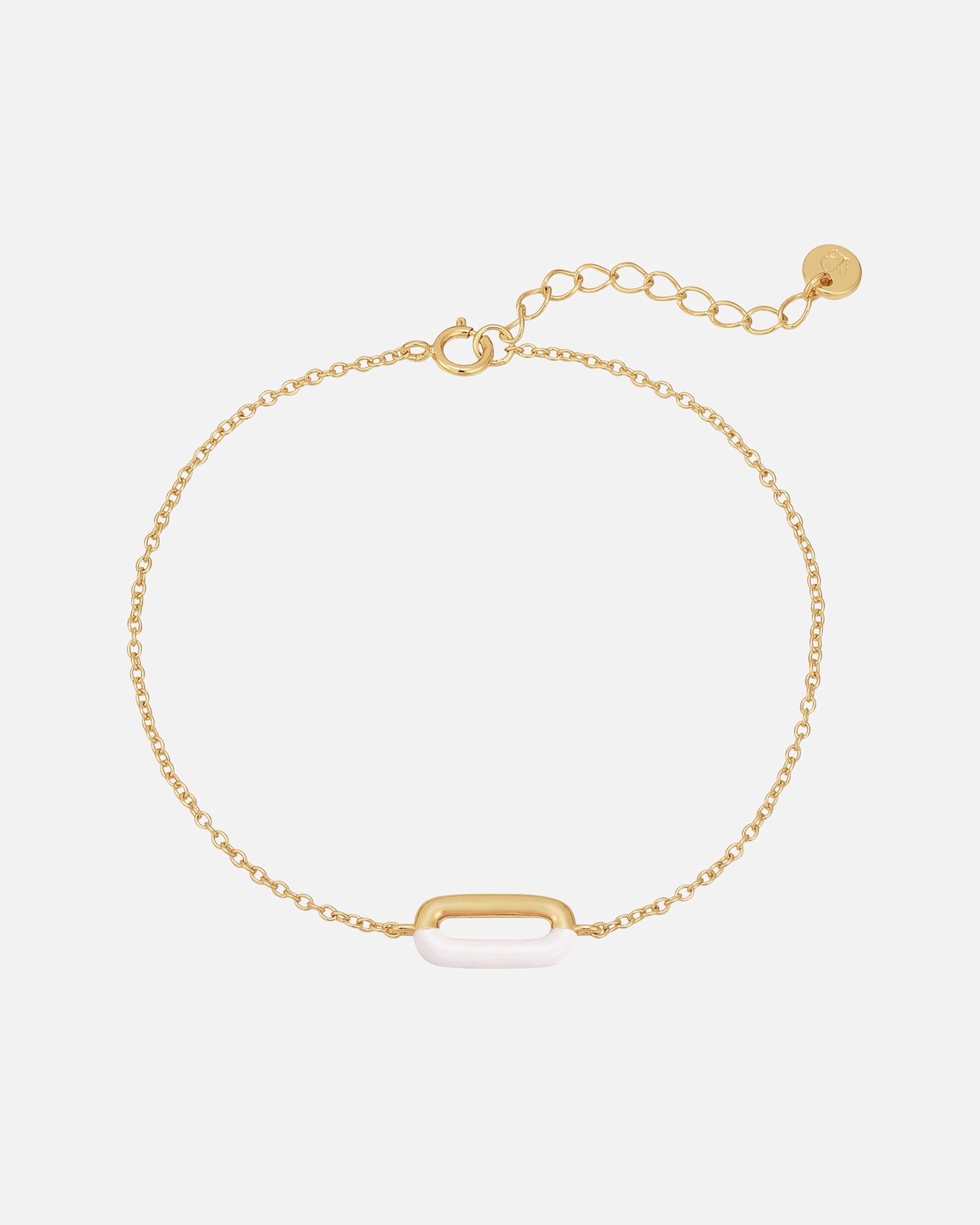 Armband für Weiblich Glanzstücke München Armband aus Sterling Silber in Gelbgold 17,0 cm Basislänge + 3,0 cm Verlängerung