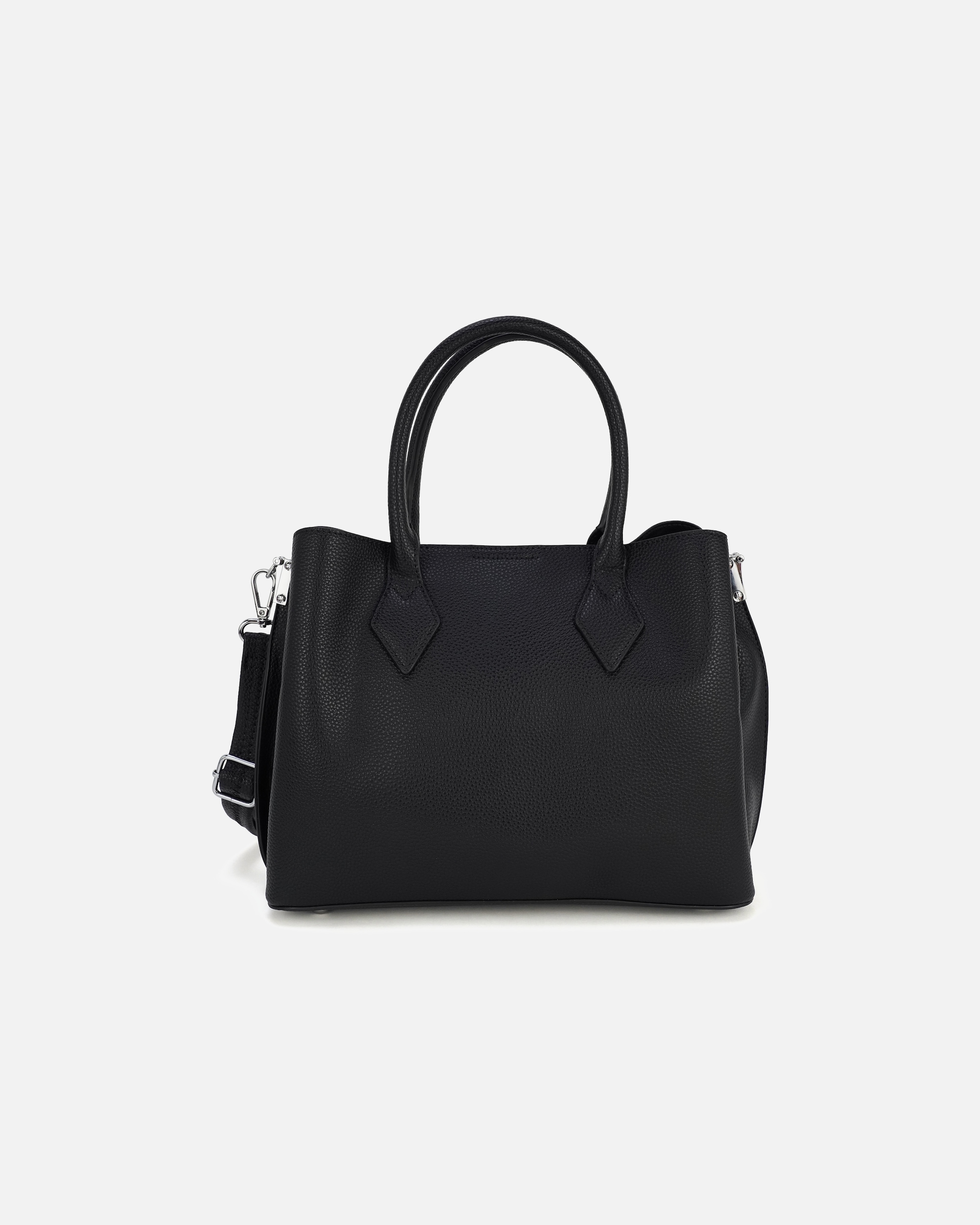 Handtasche für Unisex HARPA Handtasche PENELOPE mit separatem Schultergurt schwarz