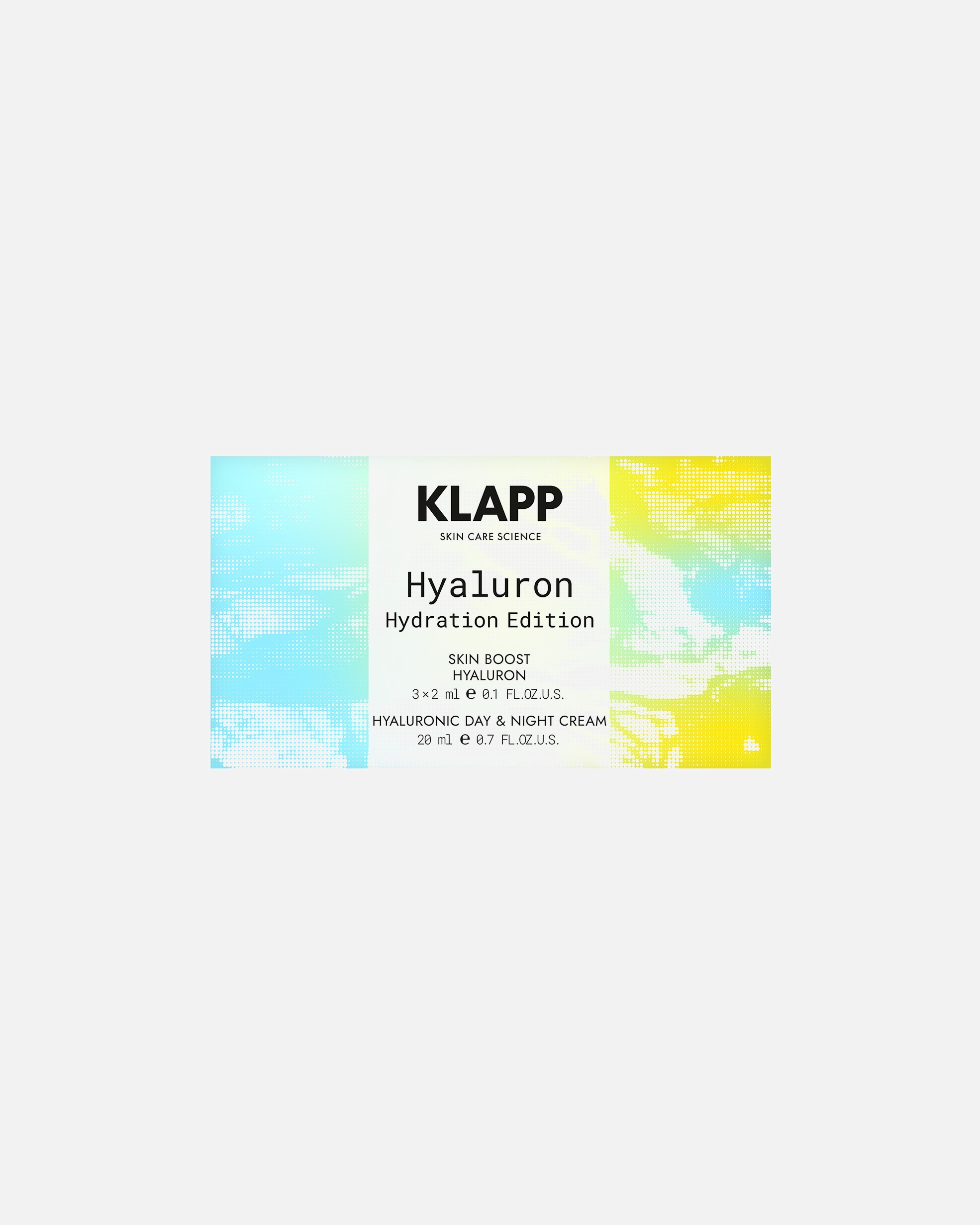 Ampullenserum für Unisex Klapp KLAPP Exclusive Collection Hyaluron Hydration Edition 3 x 2ml + 1 x 20ml