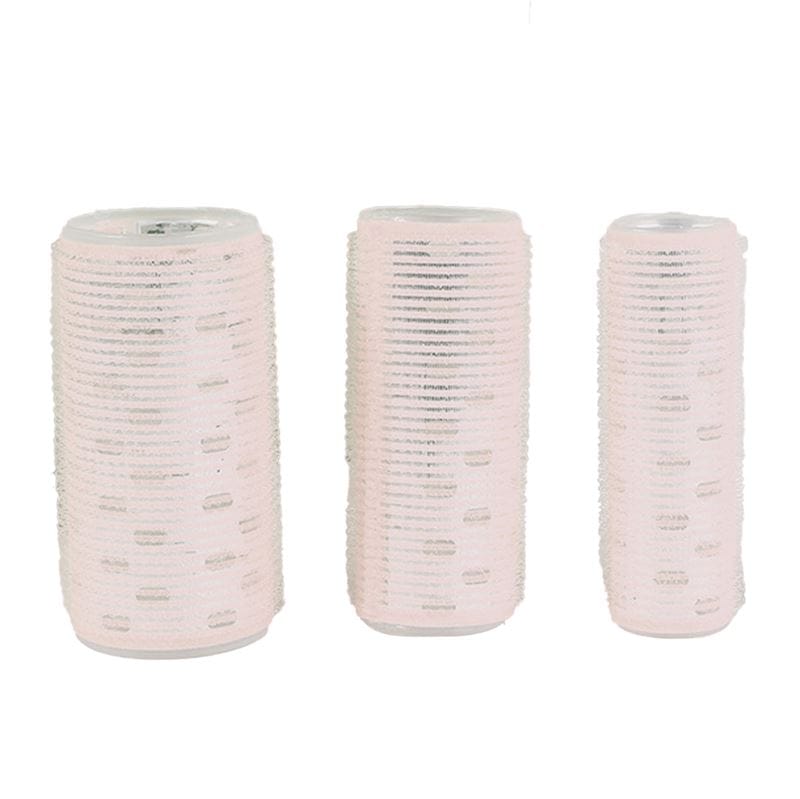 SOHO Ceramic Thermal Hair Rollers 50/40/30X105 MM Milky pink Petrol