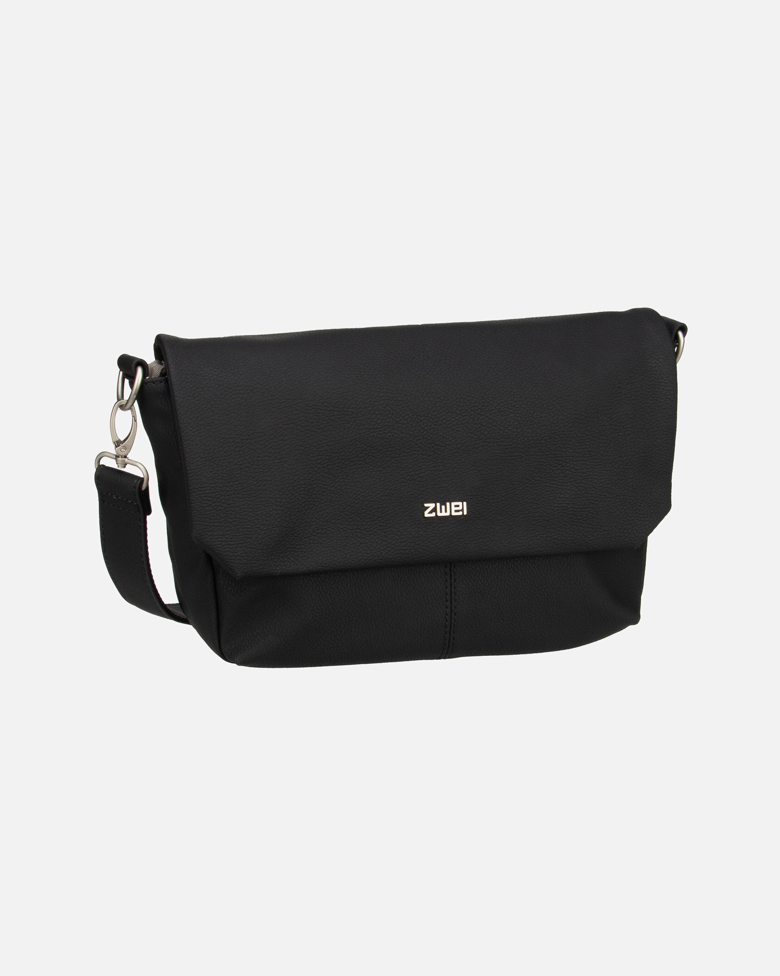 Umhängetasche für Weiblich ZWEI Umhängetasche Mademoiselle M60 Nubuk/Black