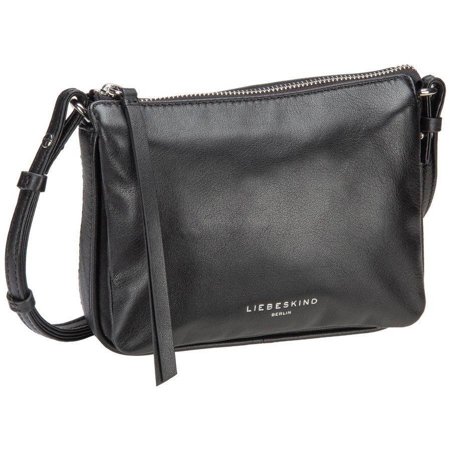 Liebeskind Bodybag Nina XS Indian Sheep Black Schwarz Damen