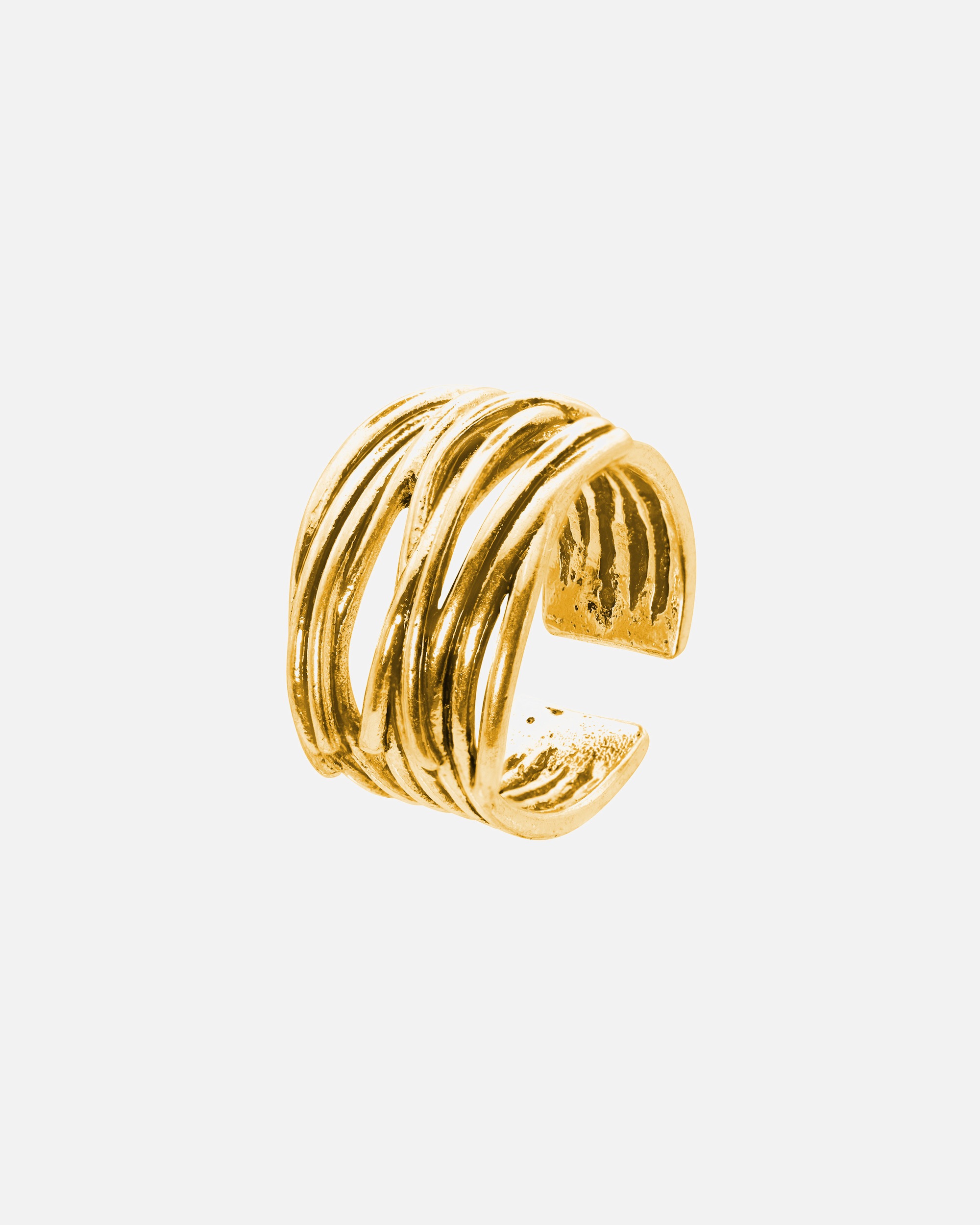 Ring für Männlich Heideman Herrenring Lars goldfarben 58 (18.5)