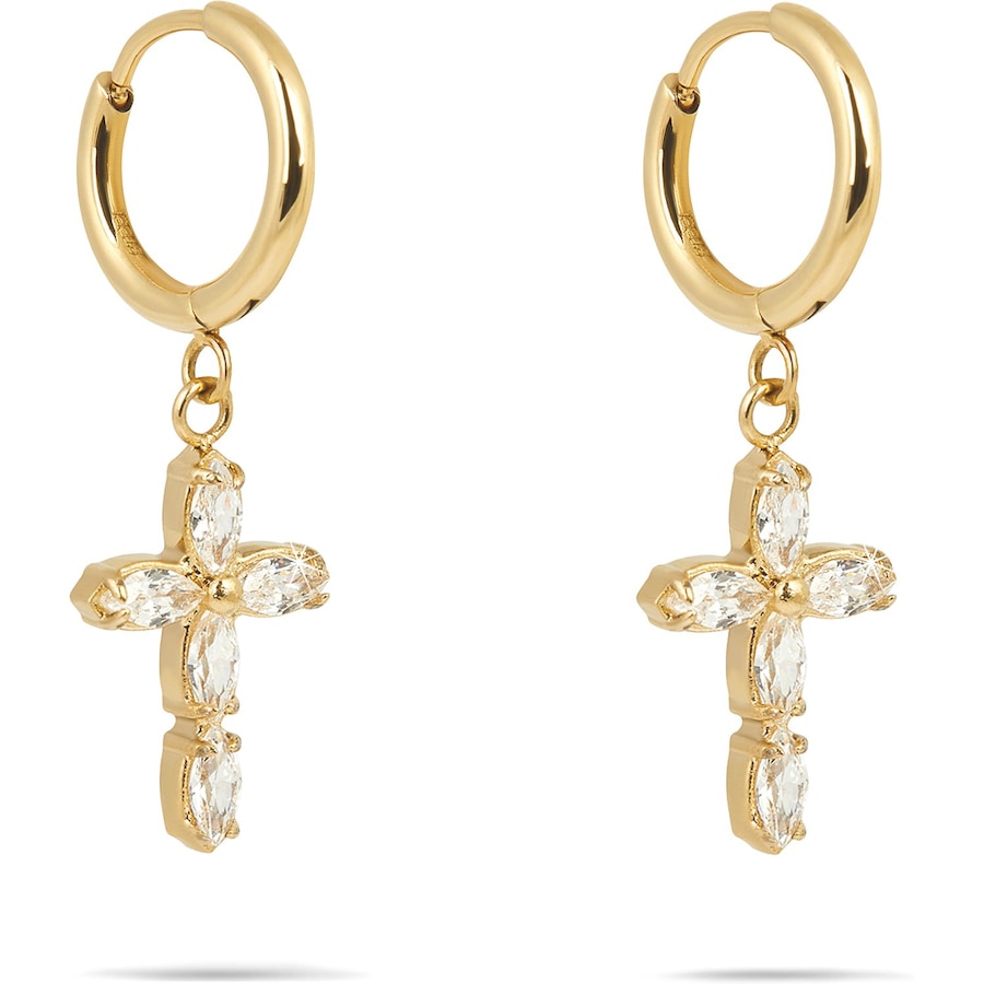 Tamaris Creolen Edelstahl gold Damen