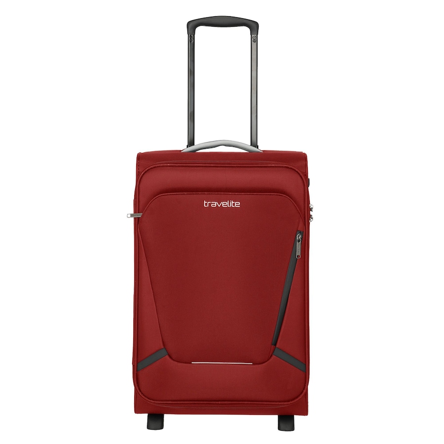 Travelite Jetpack Slim 2 Rollen Kabinentrolley 55 cm rot Rot Herren