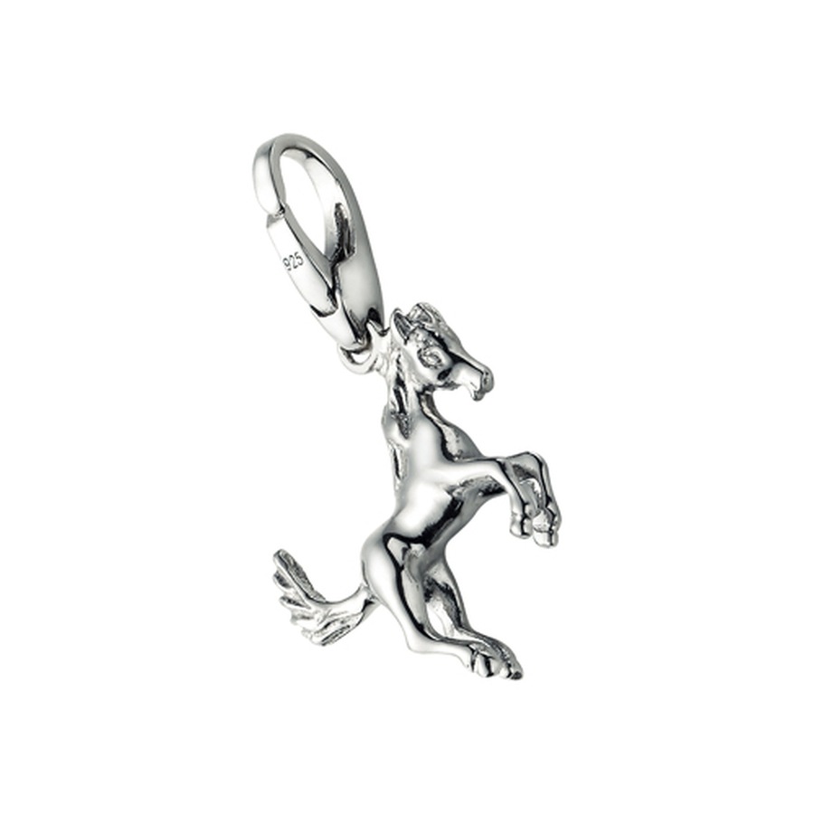 Giorgio Martello Milano Charm Pferd, Silber 925 Onesize Damen