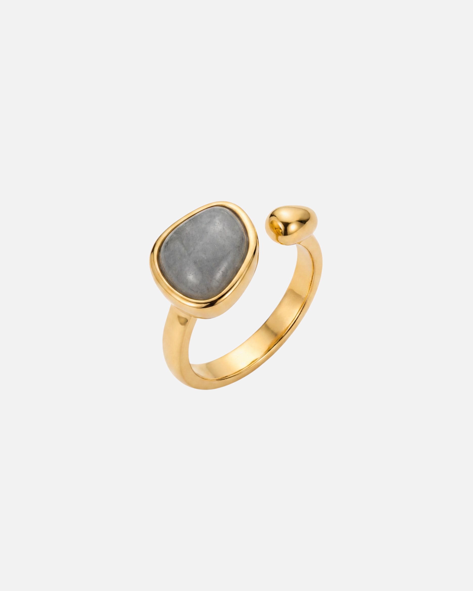 Ring für Unisex Purelei Soulstone Ring 100% Edelstahl Gold