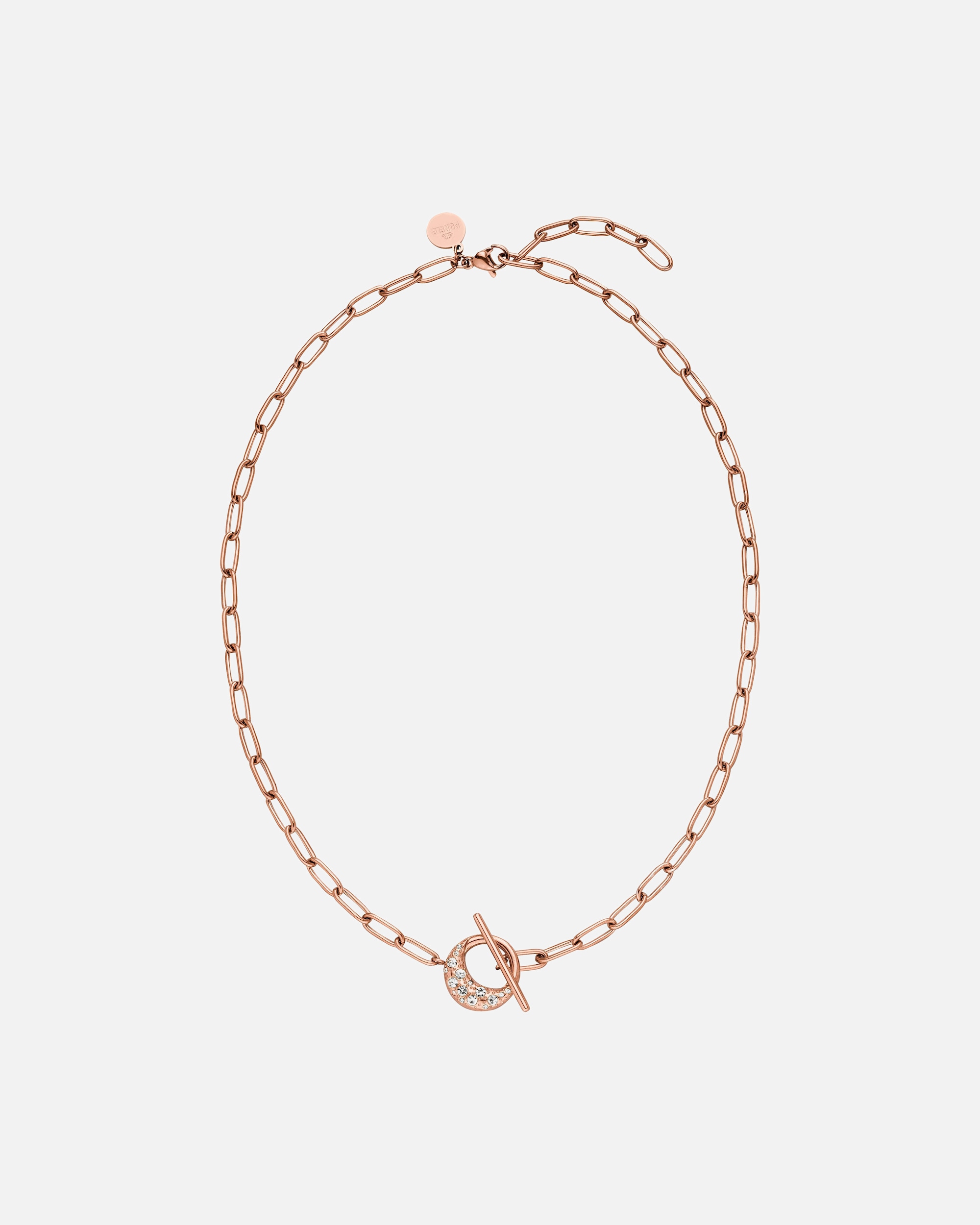 Halskette für Weiblich Purelei Night Sky Kette 100% Edelstahl Rosegold
