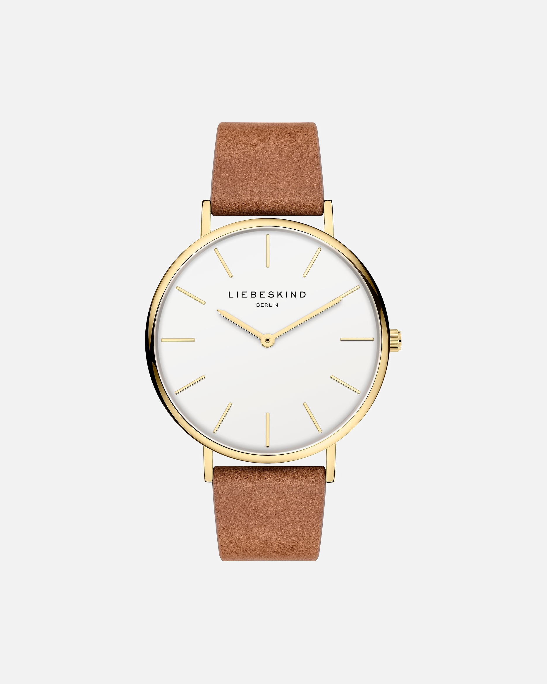 Uhr für Weiblich Liebeskind Damenuhr Edelstahl gold