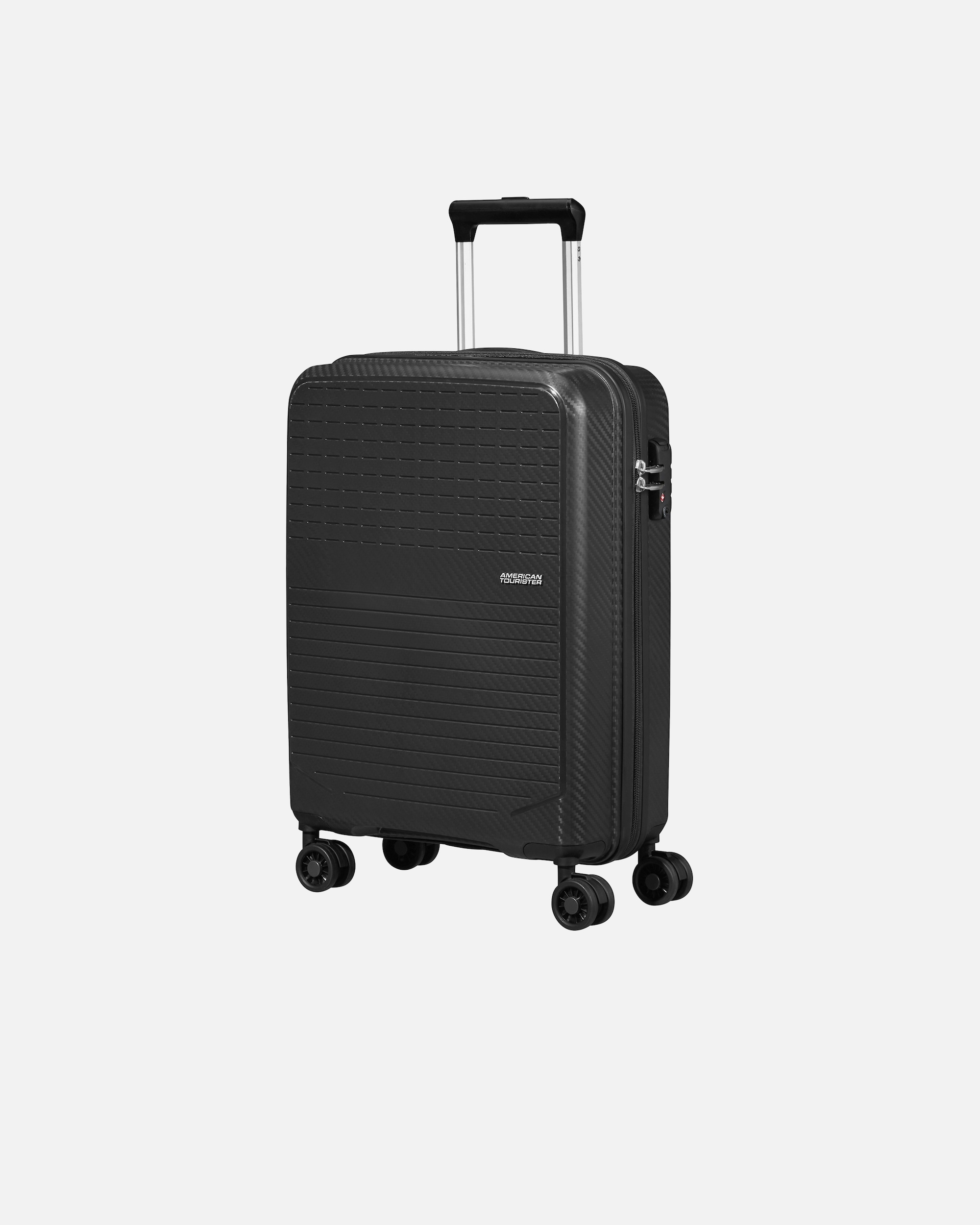 Handgepäckkoffer für Weiblich American Tourister Koffer Summer Hit Spinner 55 IATA-Maß Black