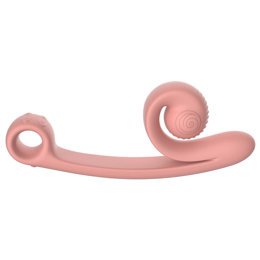 Snail Vibe G-Punkt-Vibrator mit Klitorisreizer Curve rosa