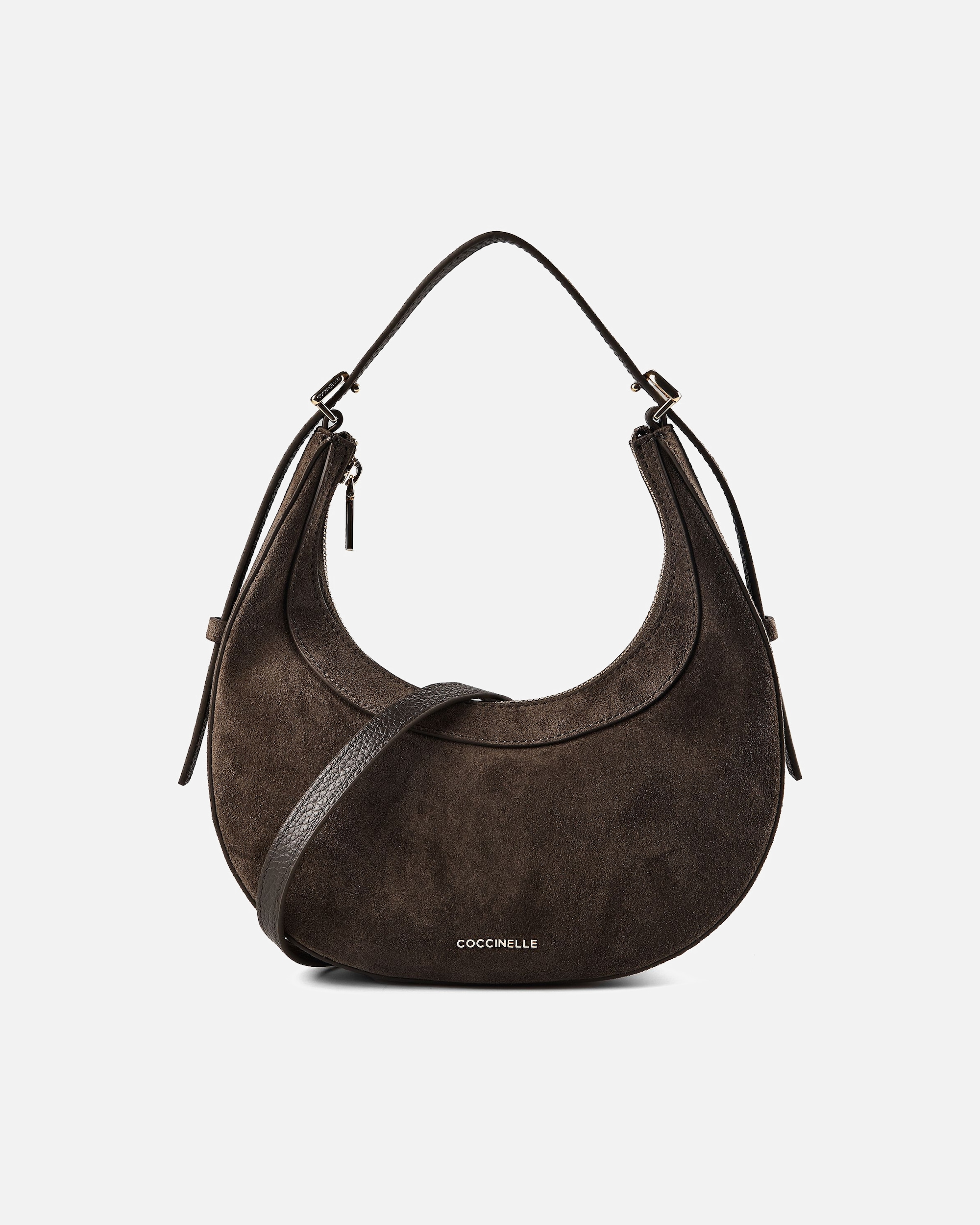 Tasche für Weiblich Coccinelle Whisper Schultertasche fango