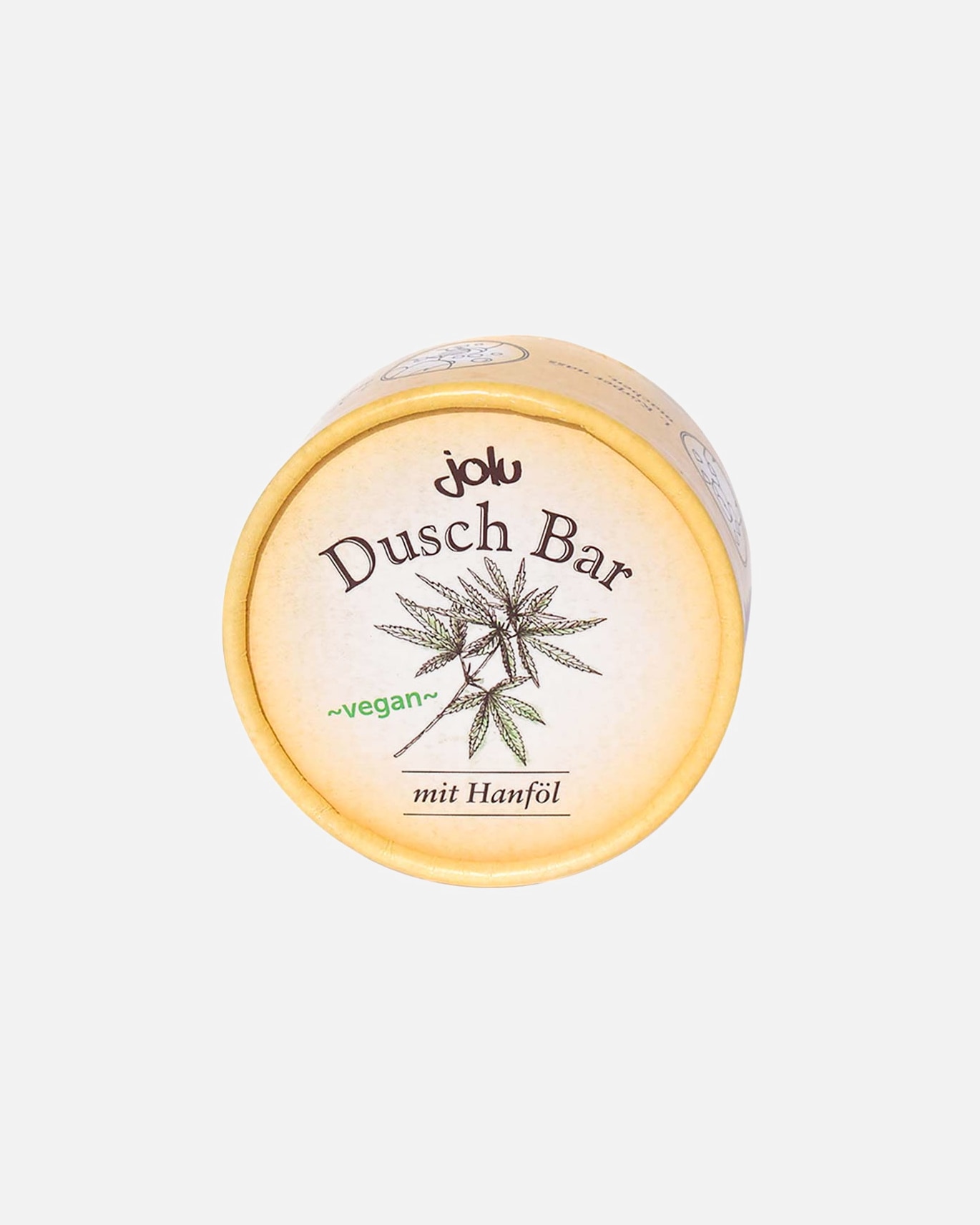 Ätherisches Öl für Männlich jolu Naturkosmetik Dusch Bar - Hanföl 100 g
