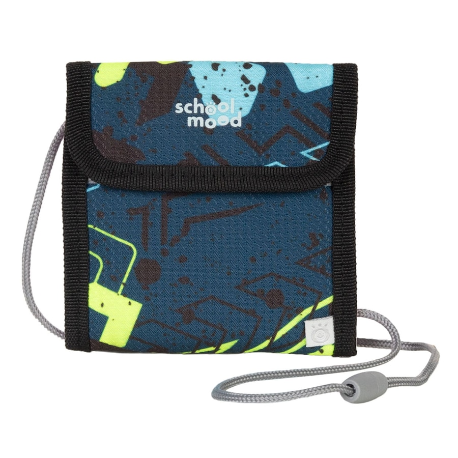 School-Mood Brustbeutel Rennwagen Schwarz