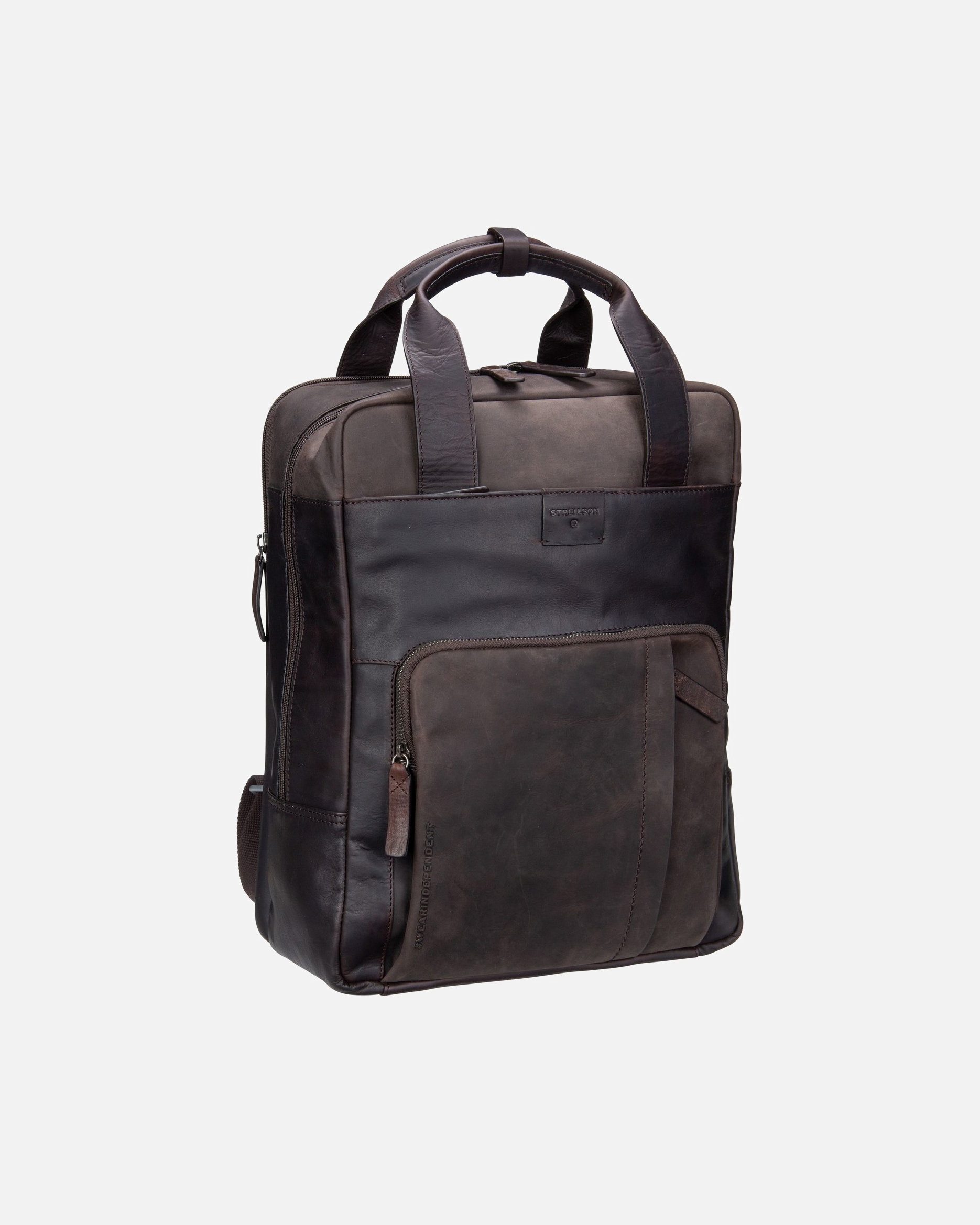 Rucksack für Männlich Strellson Rucksack Brick Lane Josh LVZ Dark Brown