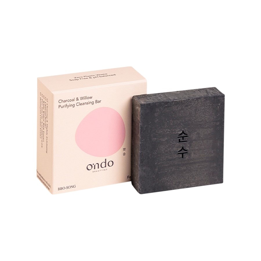 Ondo Beauty 36.5 Charcoal & Willow Purifying Cleansing Bar 70 g Damen