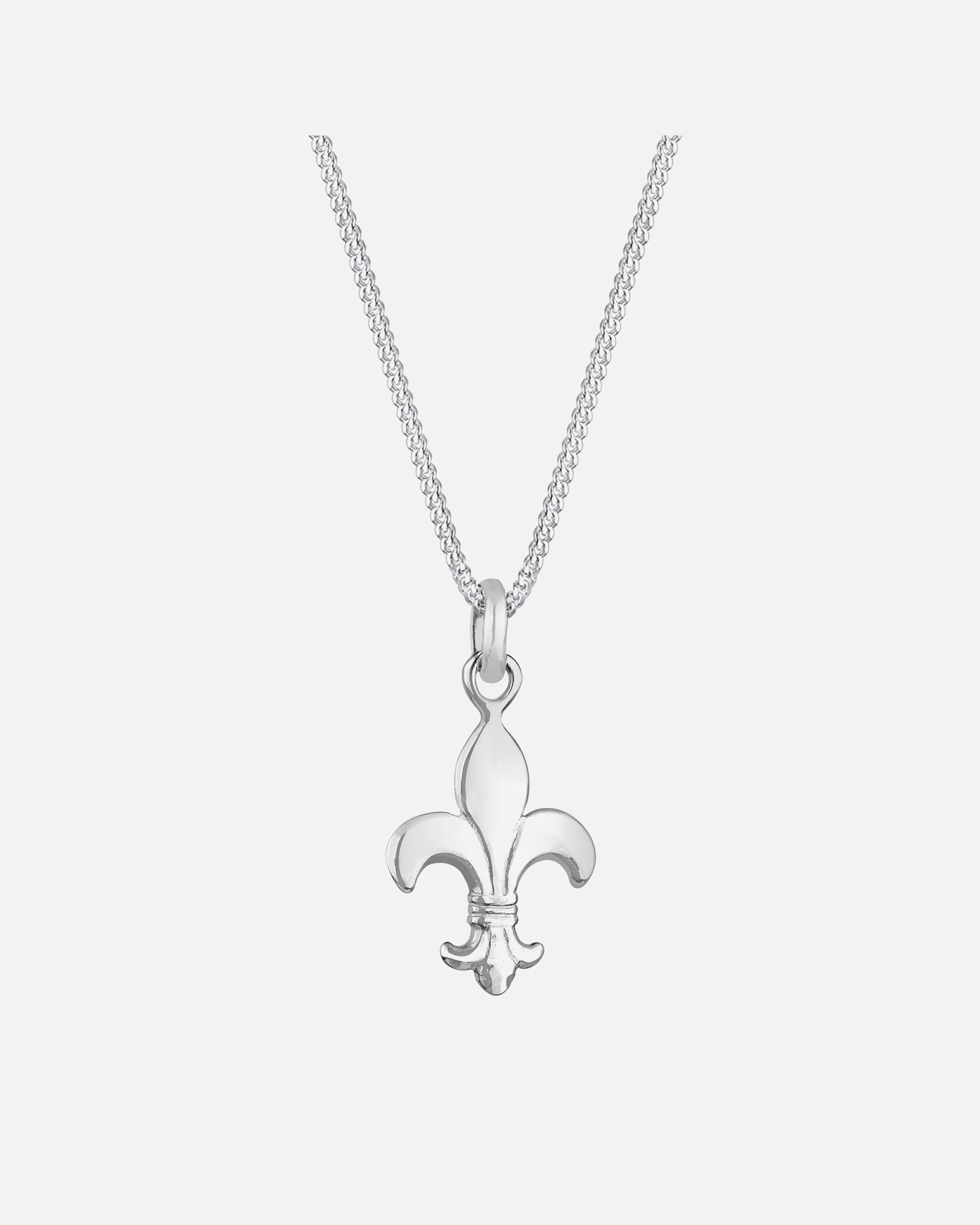 Halskette für Weiblich Elli Schwertlilie französische Lilie 925 Silber 50