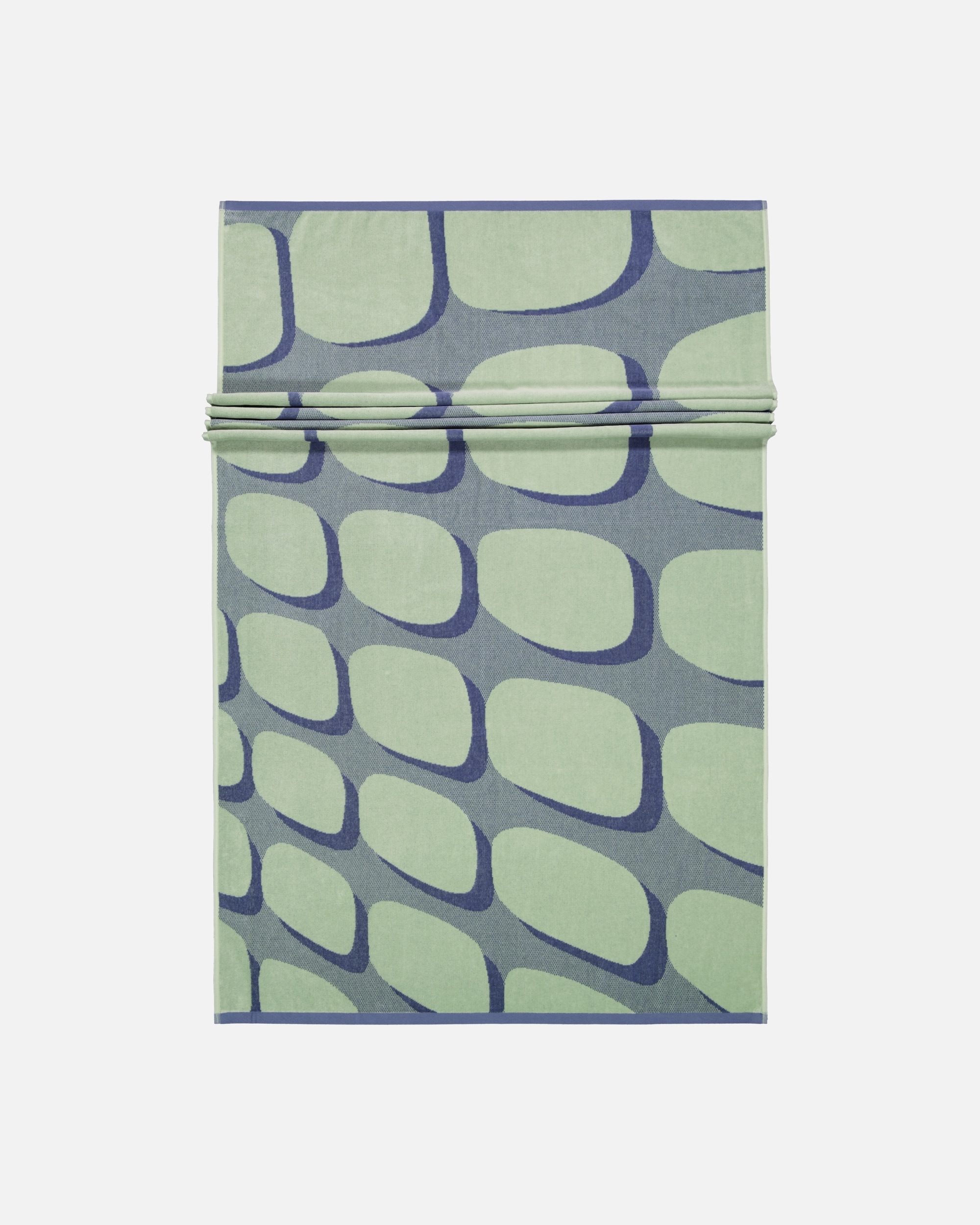 Handtuch für Unisex Vossen Vossen Strandtücher Shadow Play soft green - 0002 100x180 cm