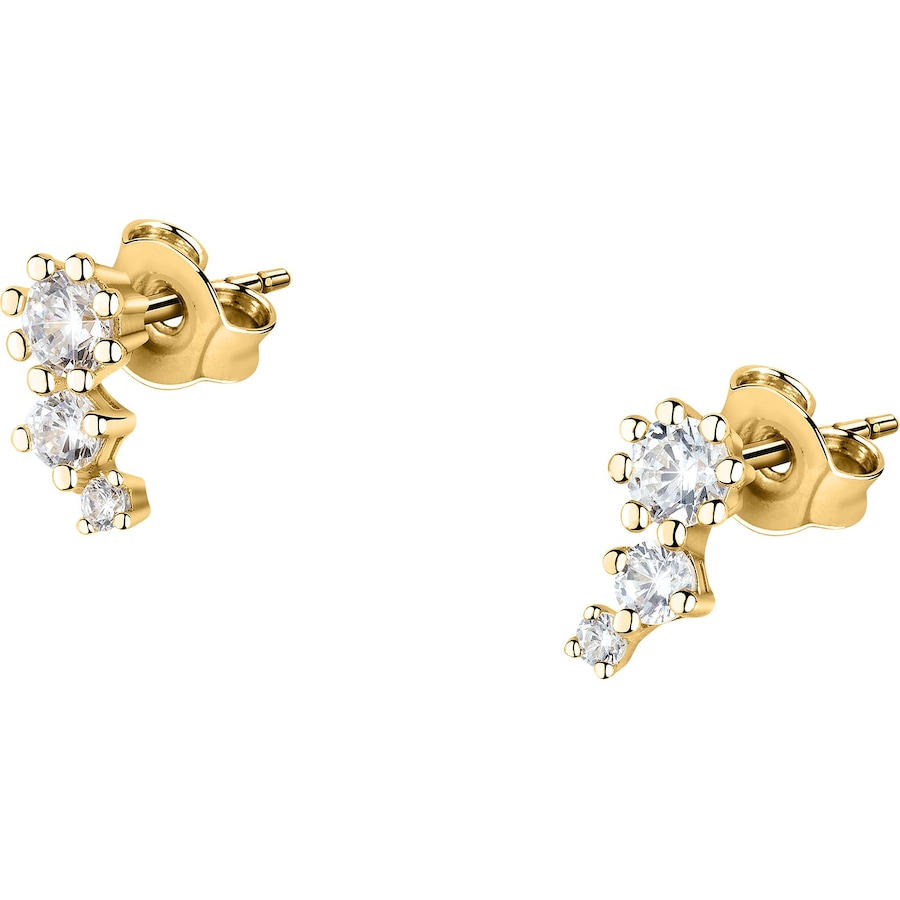 Live Diamond Ohrstecker 375er Gelbgold, recycelt One Size Damen