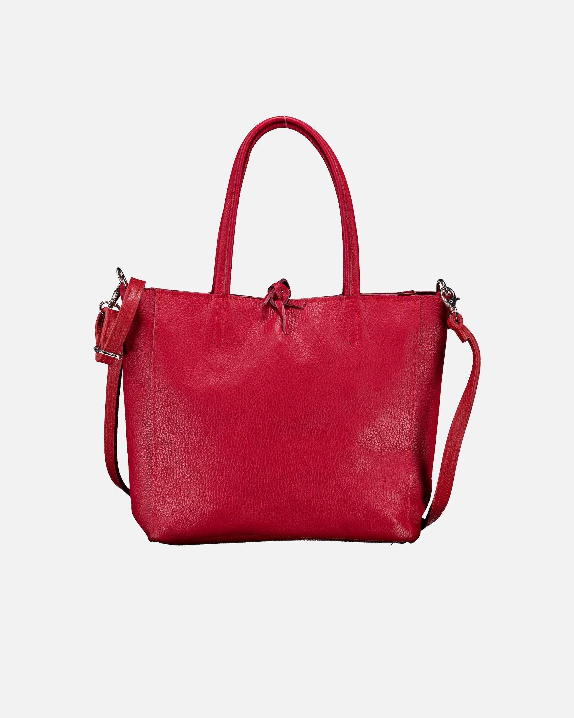 Tasche für Weiblich Hausfelder Manufaktur Handtasche Dollaro Weinrot