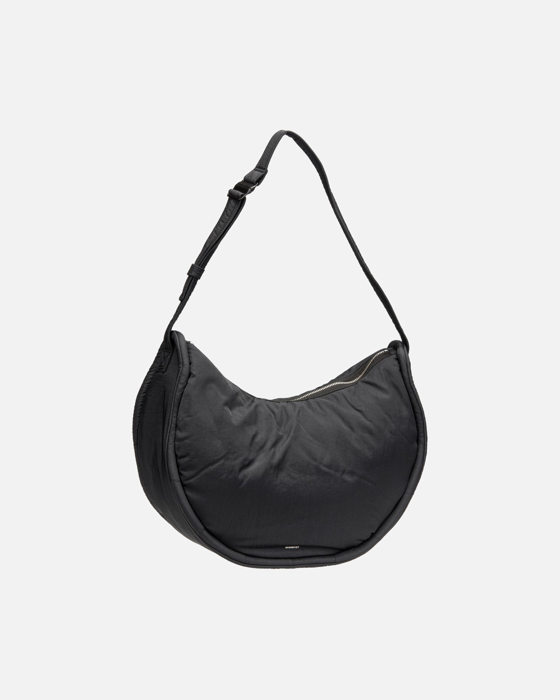 Handtasche für Unisex Sandqvist Handtasche Curve Half Moon Black