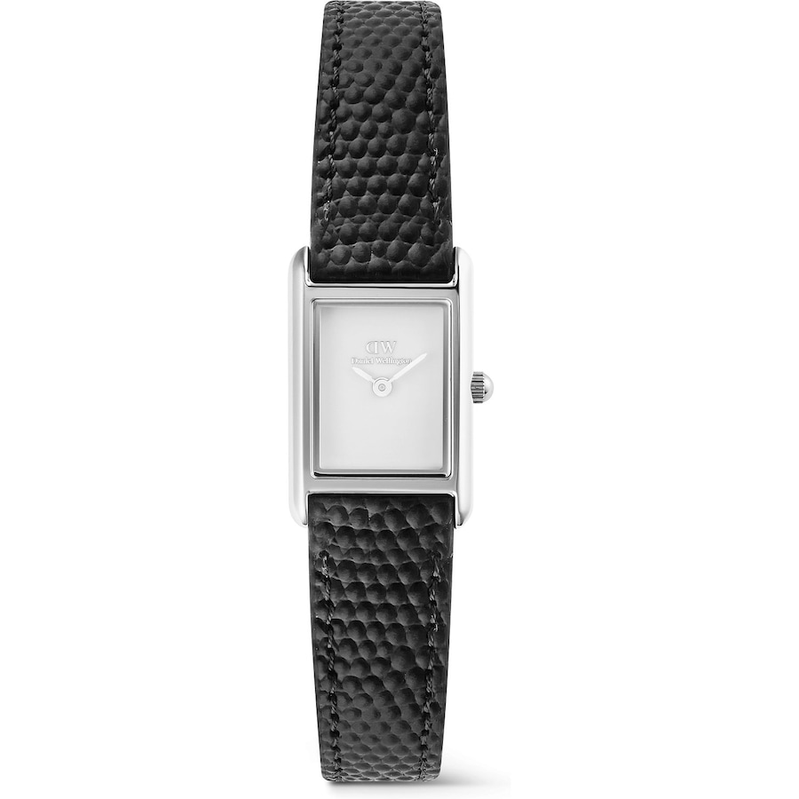 Daniel Wellington Damenuhr schwarz, silber, weiß Damen