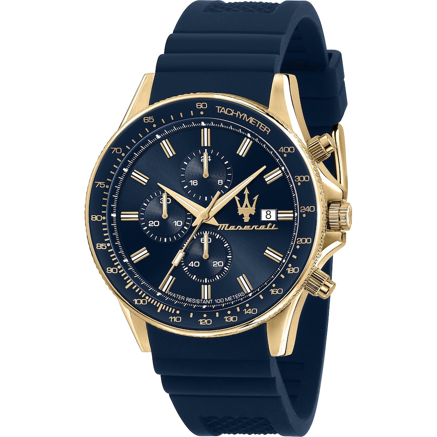 Maserati Chronograph Edelstahl, Aluminium Herren