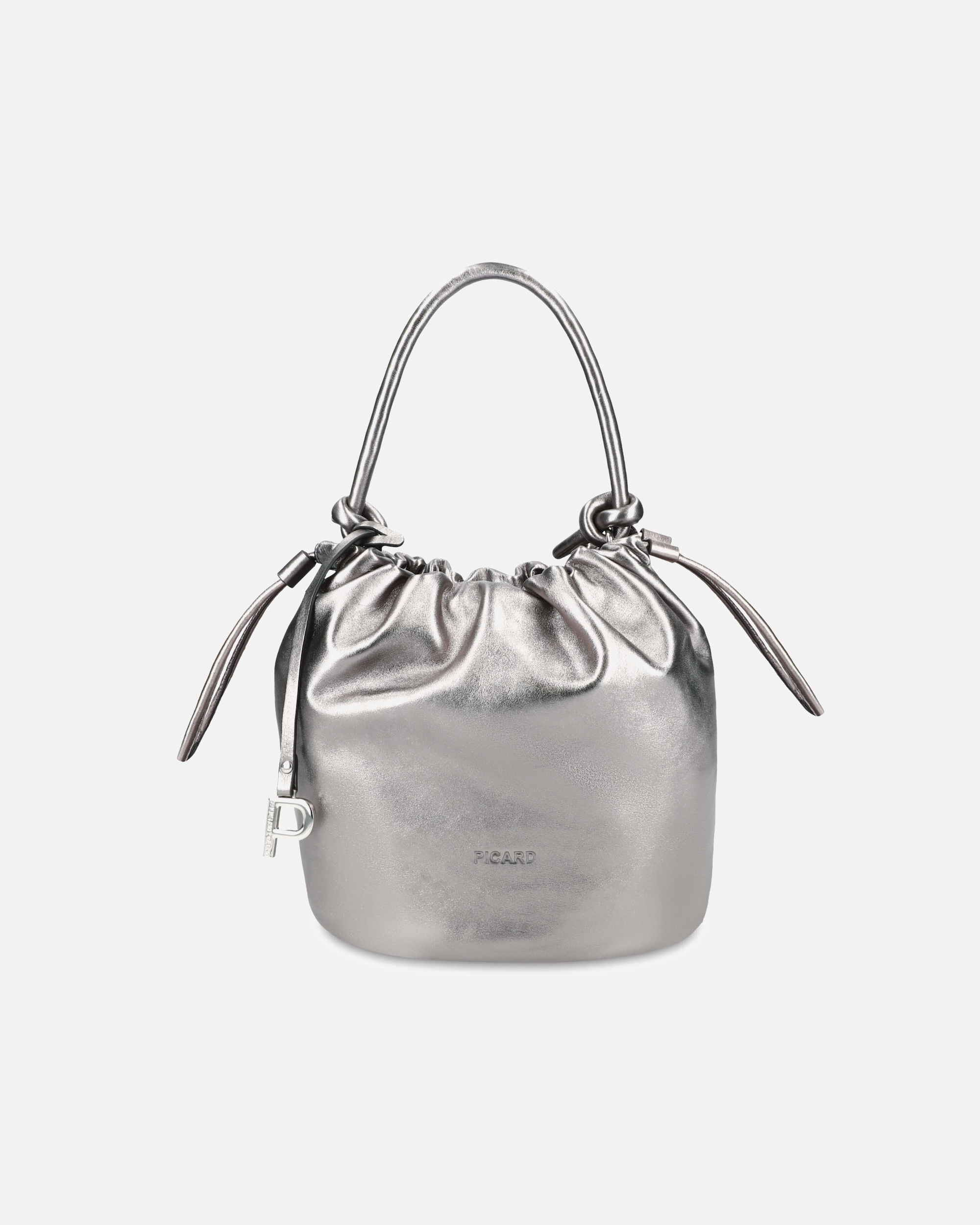 Tasche für Unisex Picard Beuteltasche Dumpling petite silber