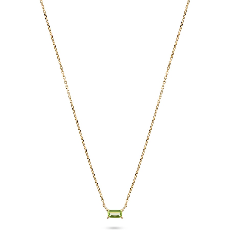 CHRIST Kette 585er Gelbgold grün Damen