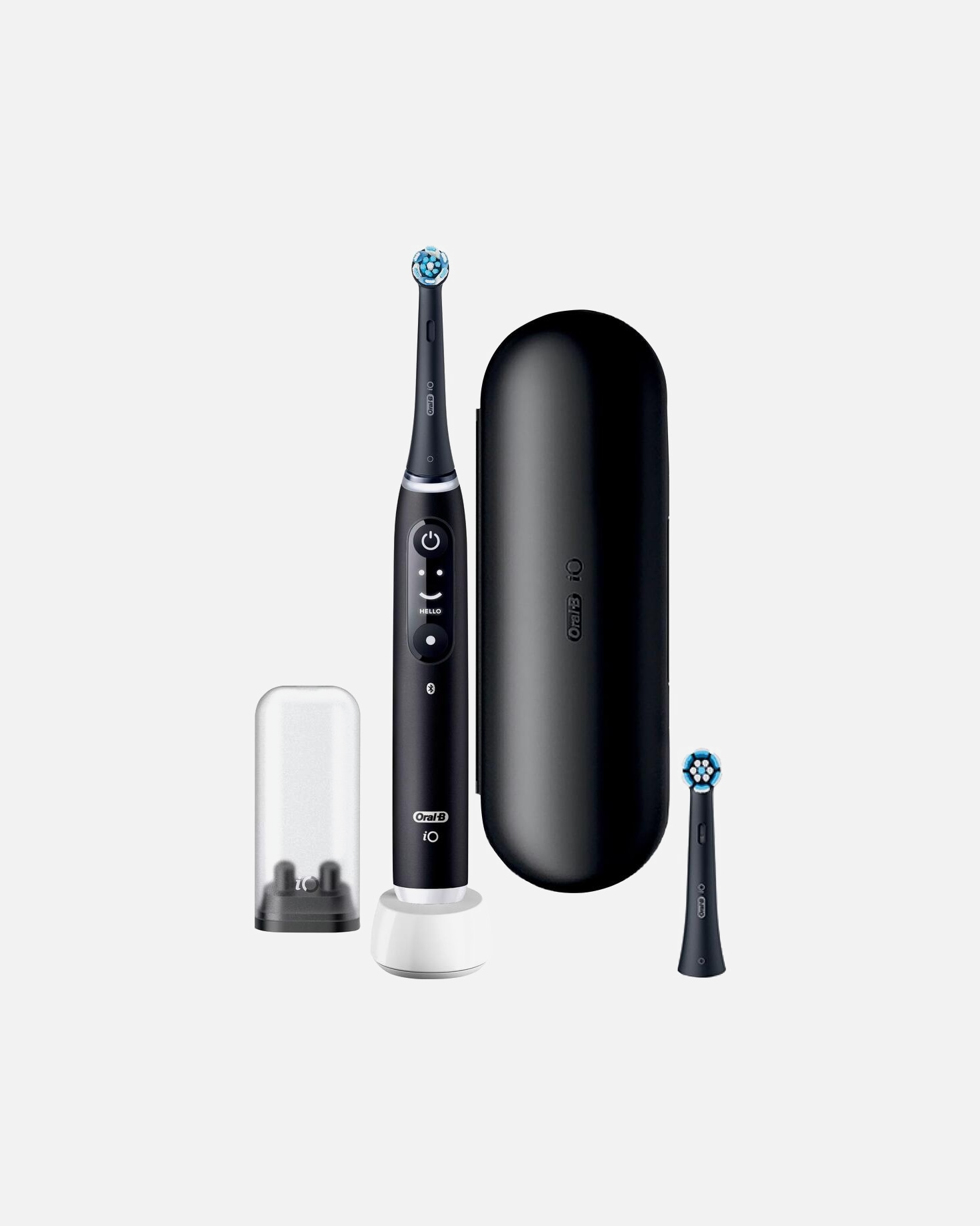 Elektrische Zahnbürste für Unisex Oral-B iO 6 in Schwarz + Reiseetui 1 Stück