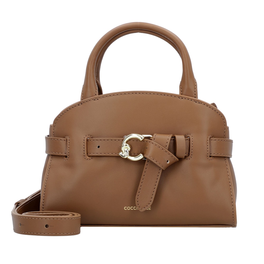 Coccinelle Sabine Henkeltasche cognac Weiss Damen