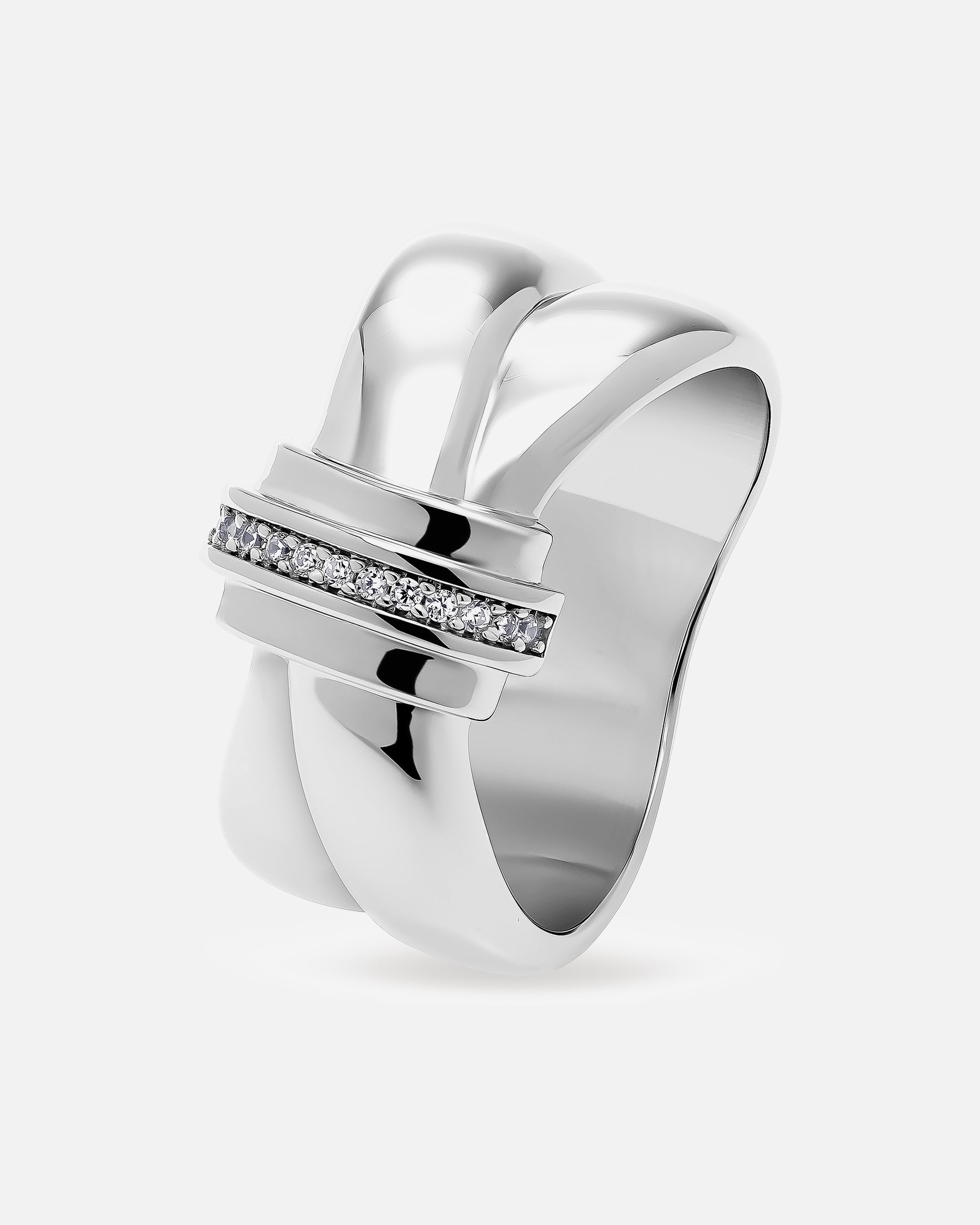 Ring für Weiblich Jette Damenring 925er Silber 51