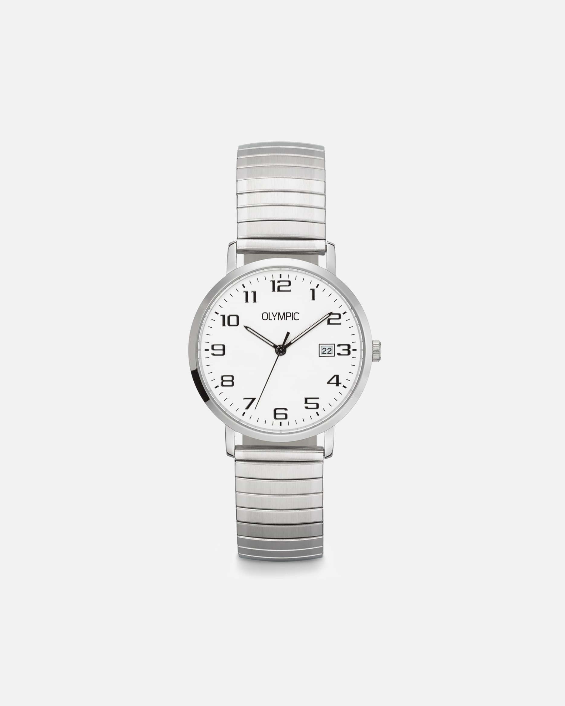 Uhr für Männlich Olympic Default Brand Line Olympic Lucas Silver Men's Watch OL26HSS323 Silber