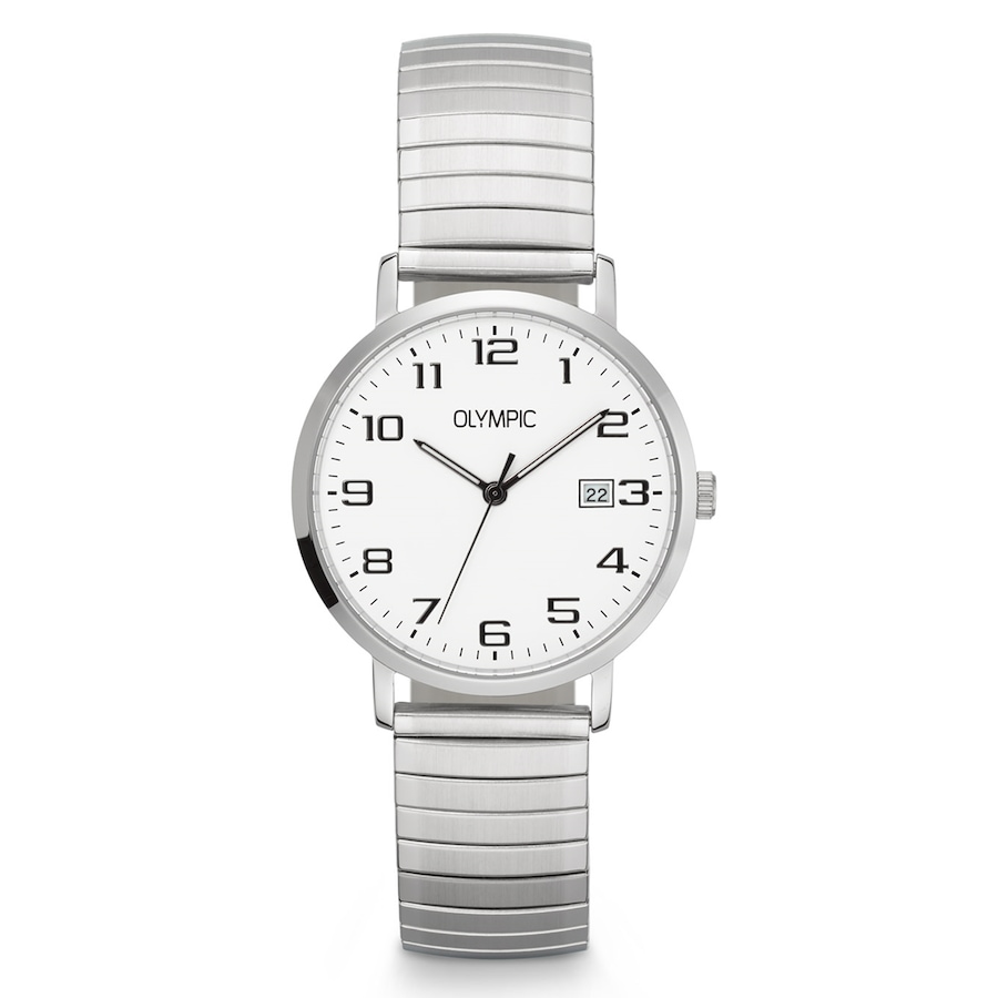 Olympic Lucas Silver Men's Watch OL26HSS323 Silber Herren