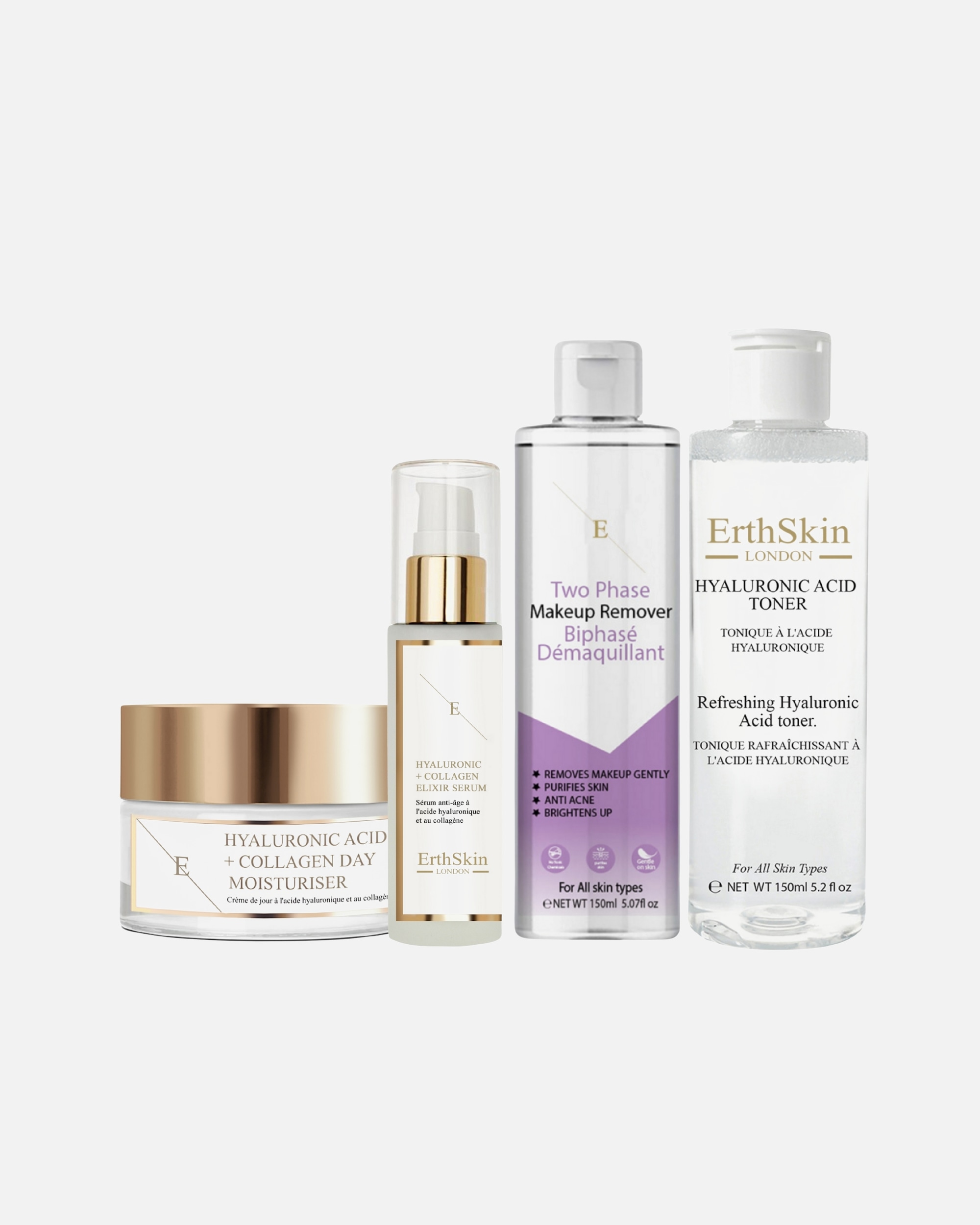 Gesichtspflegeset für Weiblich ErthSkin London Hydra Reinigungs- & Pflegeset 1 Stück Stück