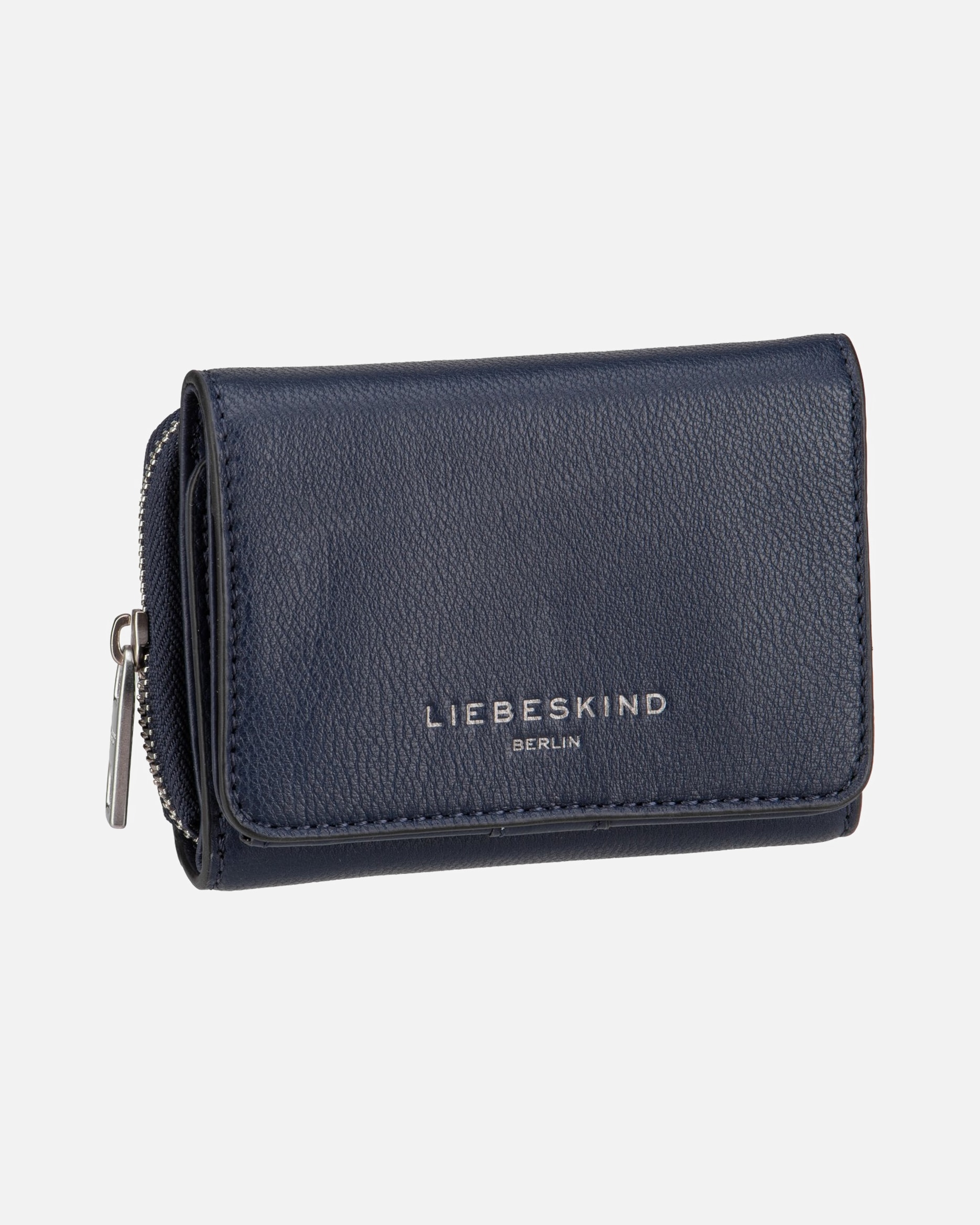 Portemonnaie für Unisex Liebeskind Geldbörse Pablita Wallet M Vintage Goat Peacoat